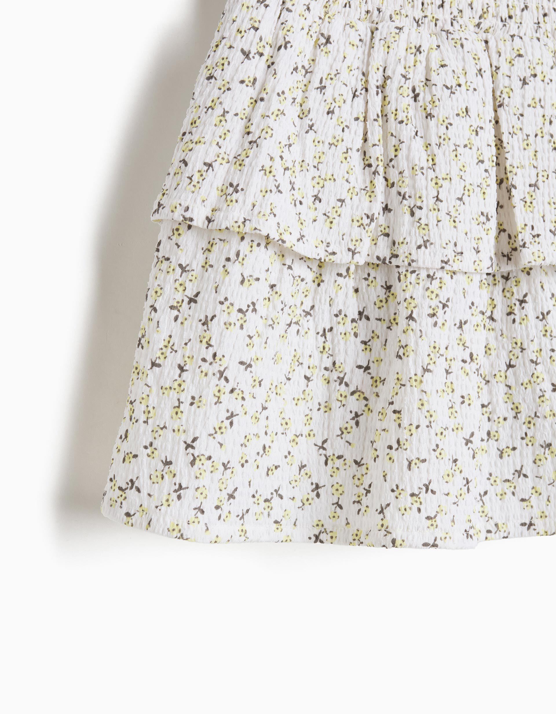 Comprar Online Saia-Cal&ccedil;&atilde;o Estampada, Menina, Amarelo