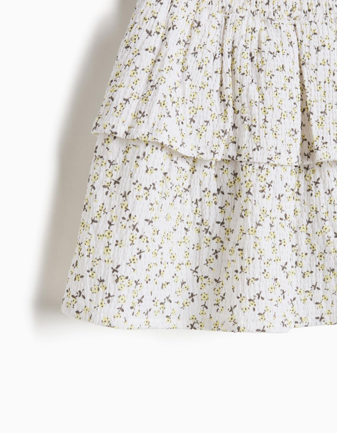 Saia-Cal&ccedil;&atilde;o Estampada, Menina, Amarelo