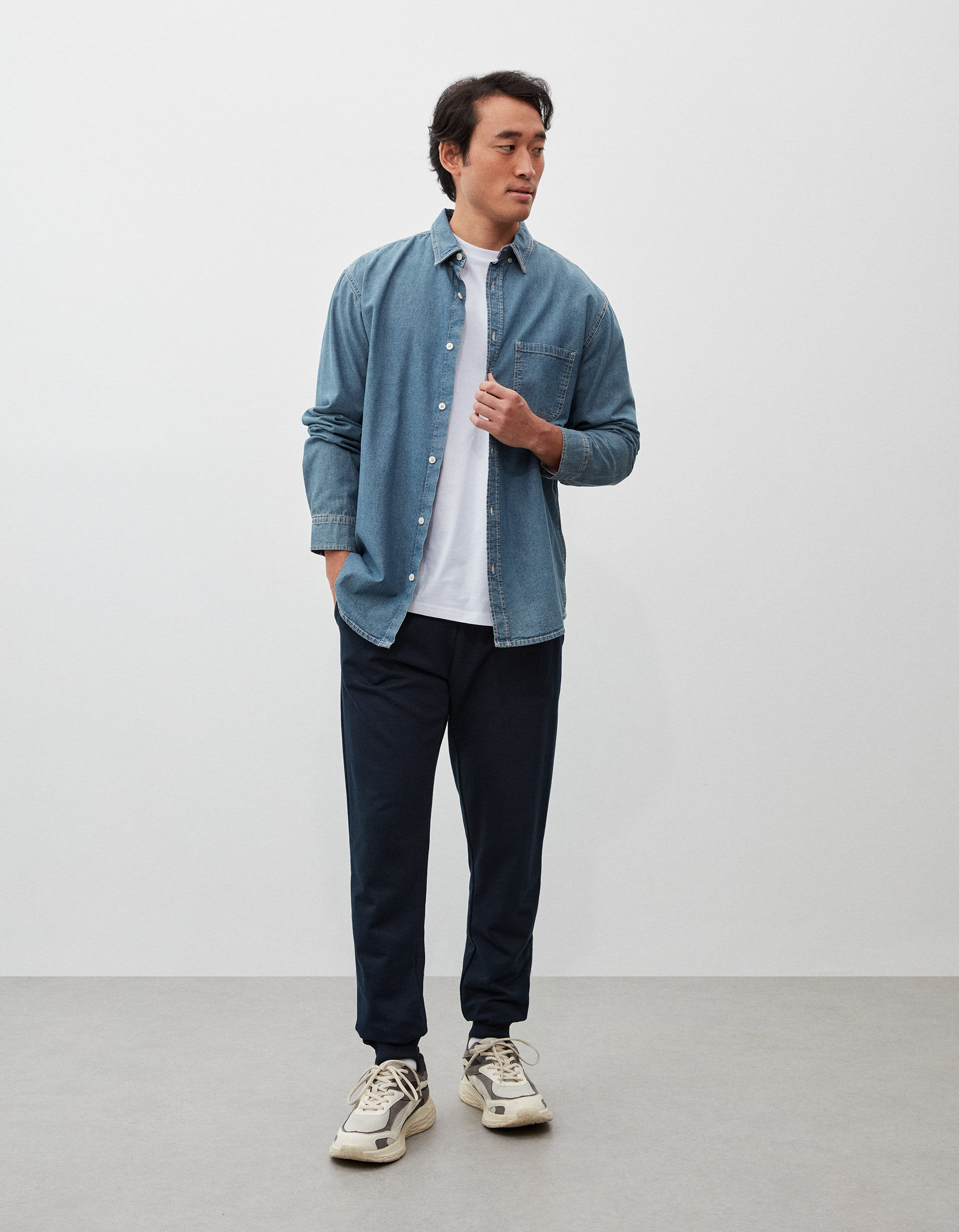 Comprar Online Cal&ccedil;as Jogging, Homem, Azul