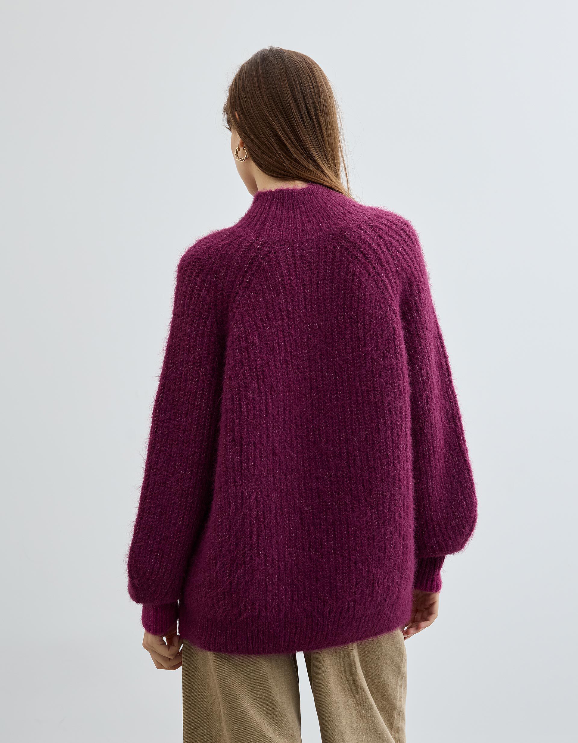 Comprar Online Camisola com L&atilde;, Mulher, Rosa Escuro