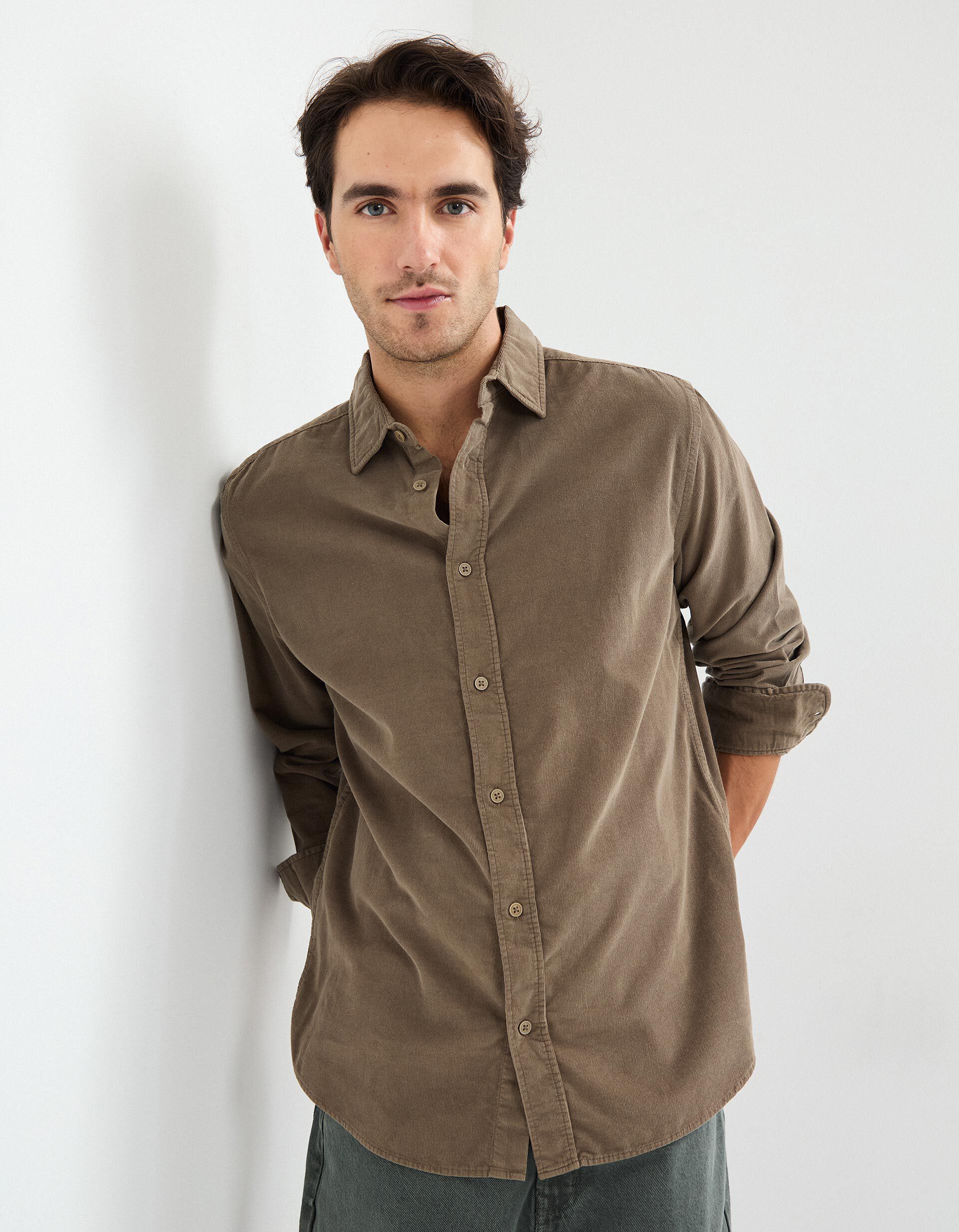 Comprar Online Camisa, Homem, Verde Escuro