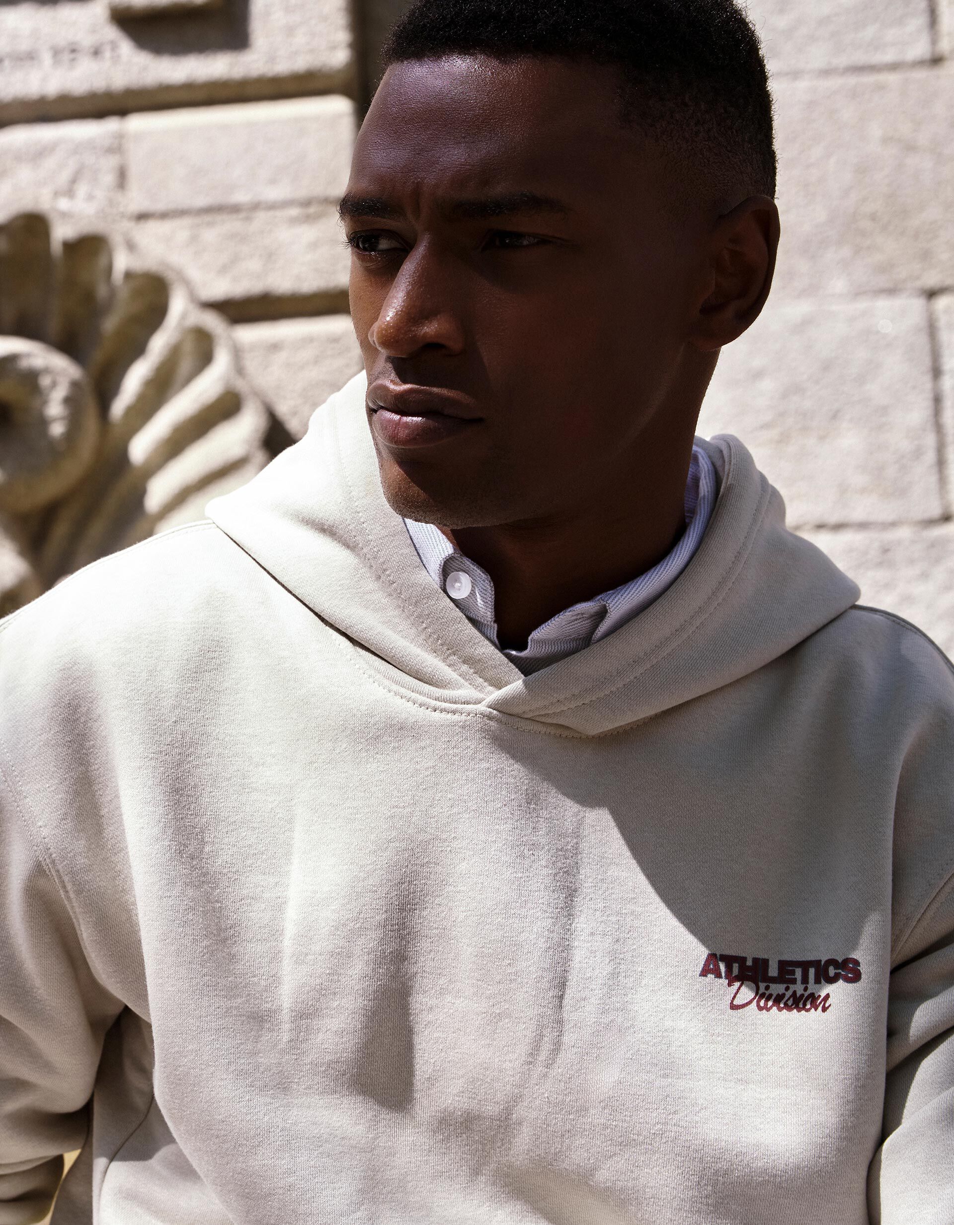 Comprar Online Sweatshirt De Felpa Estampada, Homem, Bege Claro