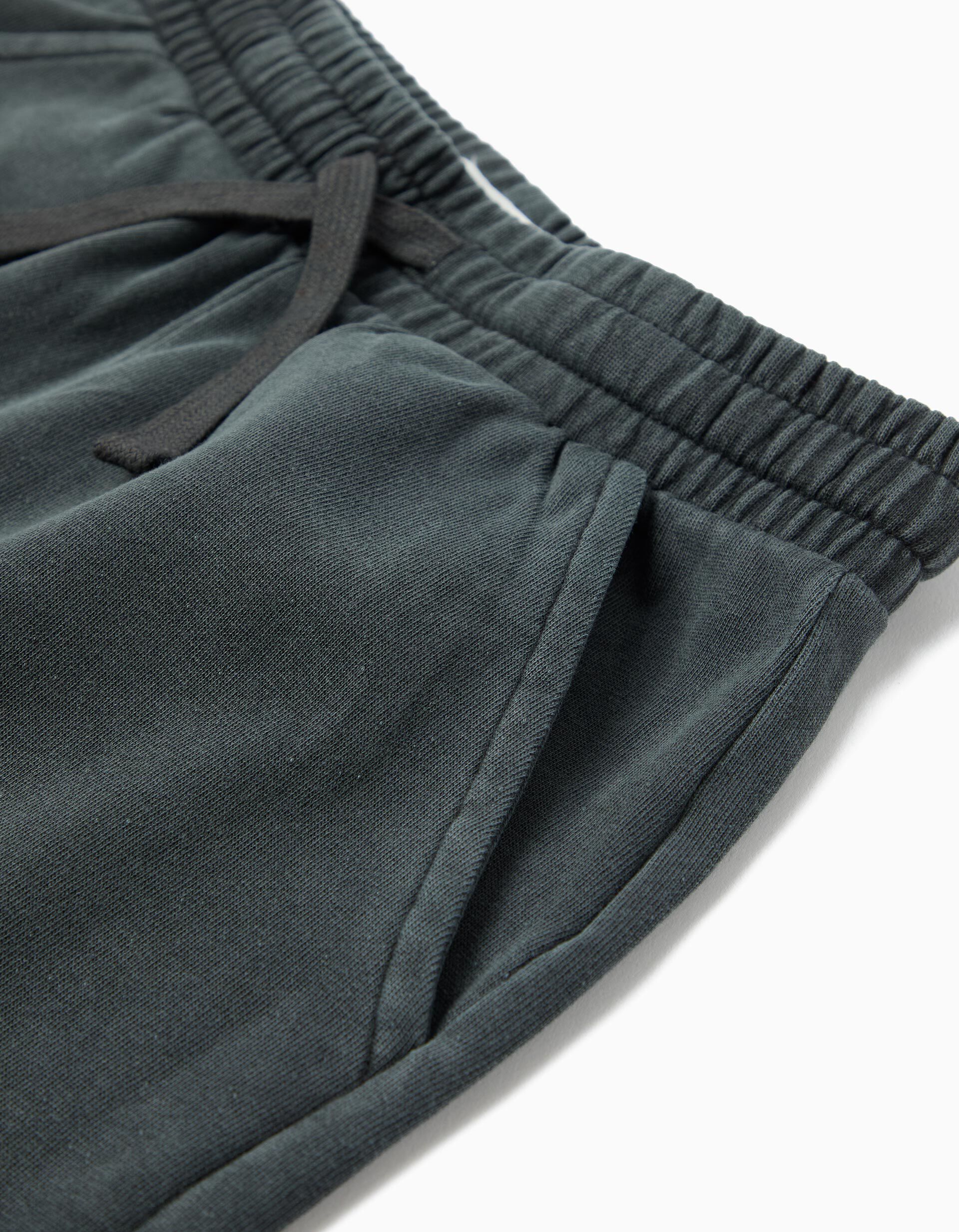 Comprar Online Cal&ccedil;&otilde;es de Felpa, Menino, Cinzento Escuro