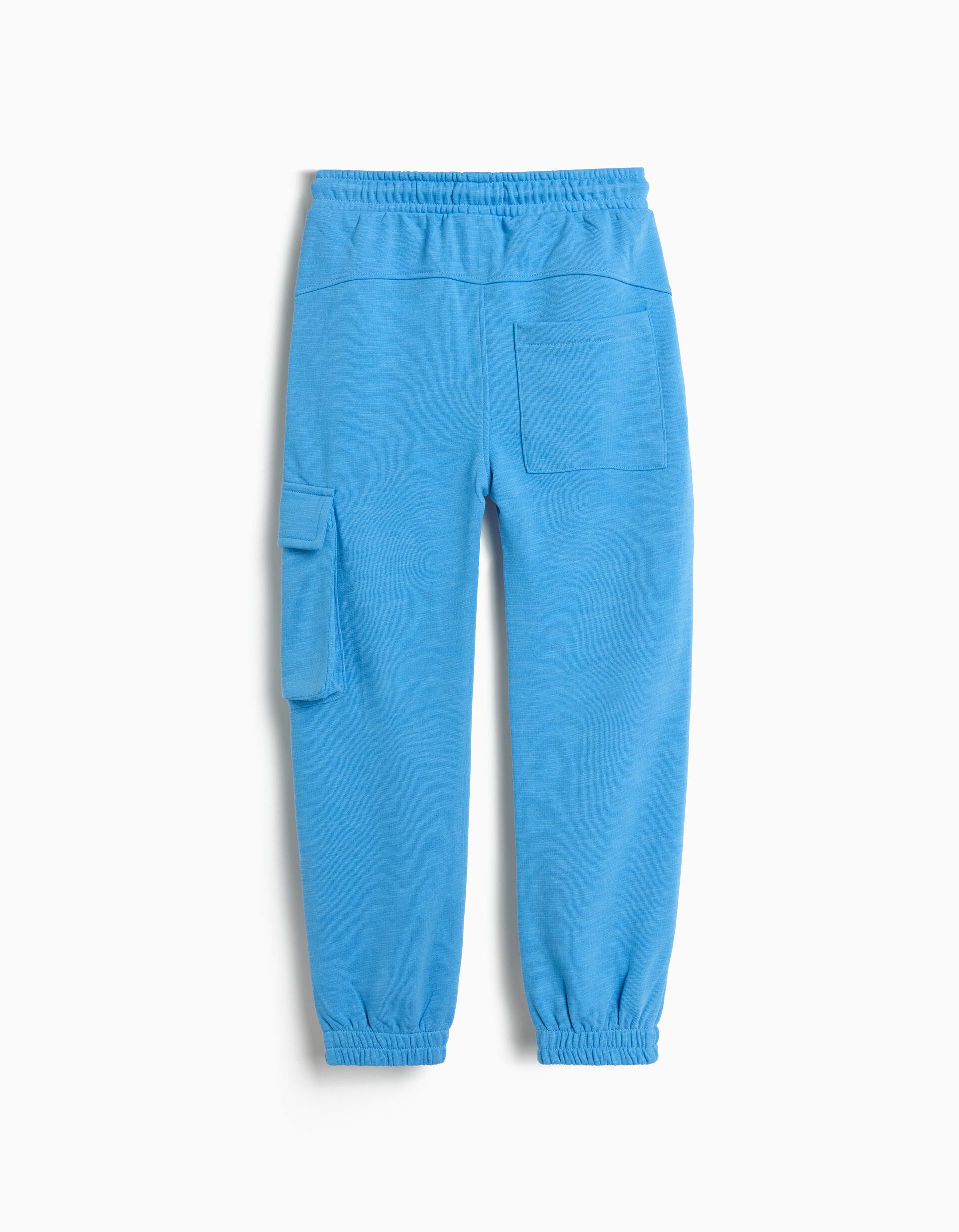 Comprar Online Cal&ccedil;as de Felpa, Menino, Azul Claro