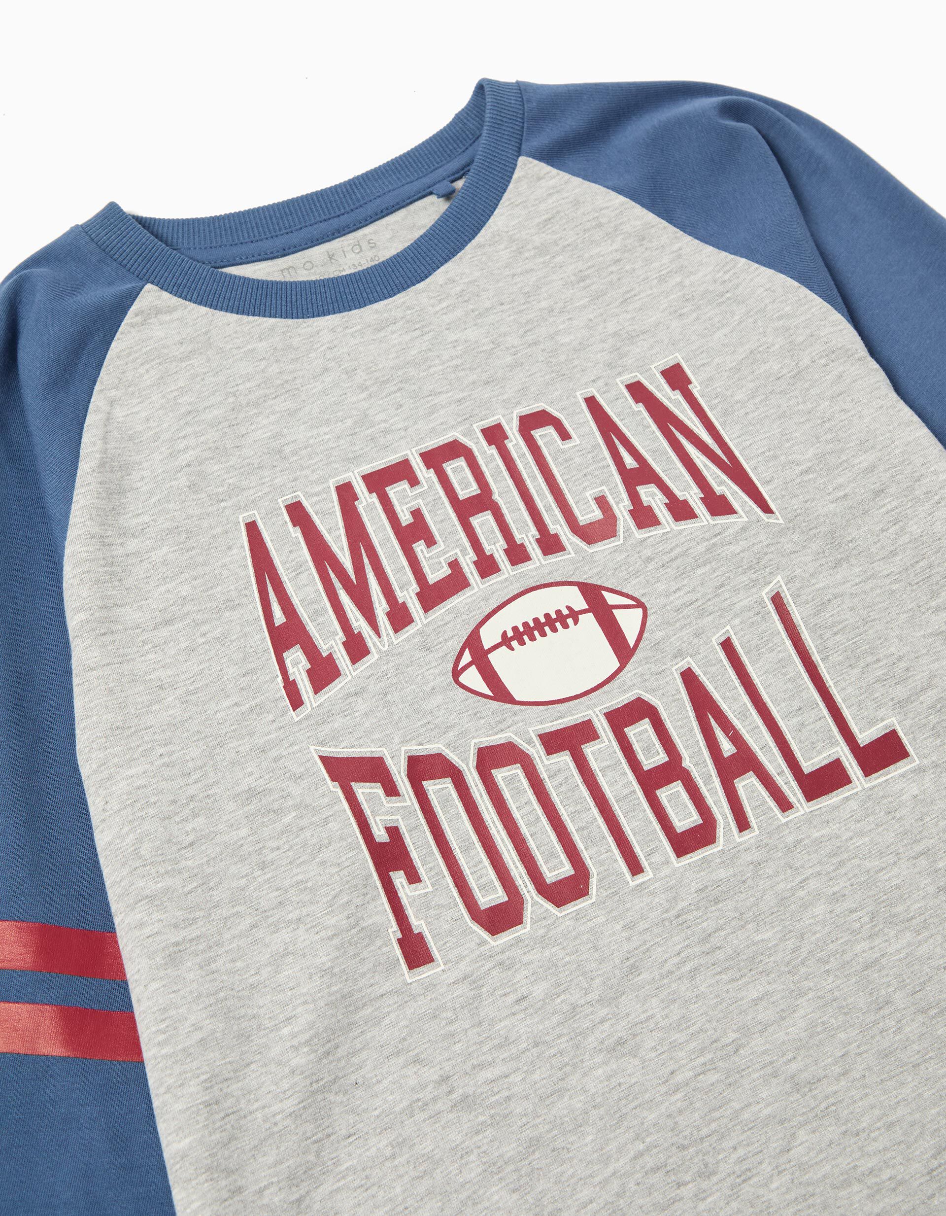 Comprar Online Pijama Jersey, Menino, Cinzento Claro 