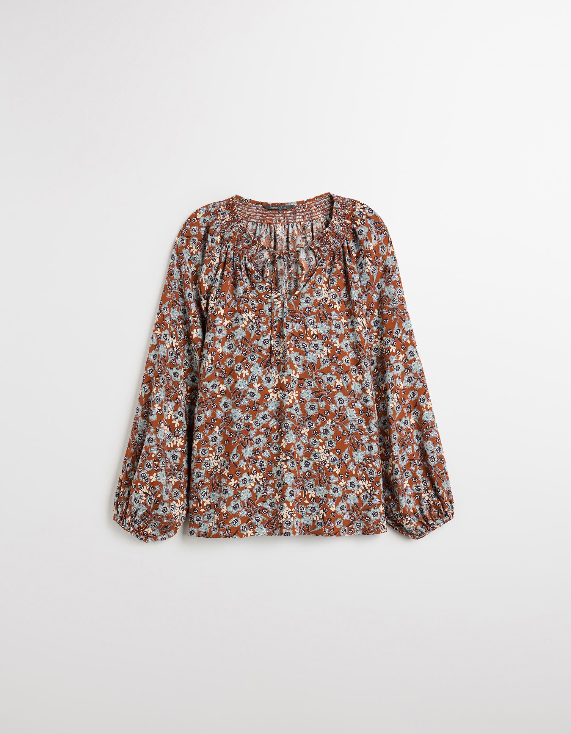 Comprar Online Blusa Viscose, Mulher, Laranja Escuro