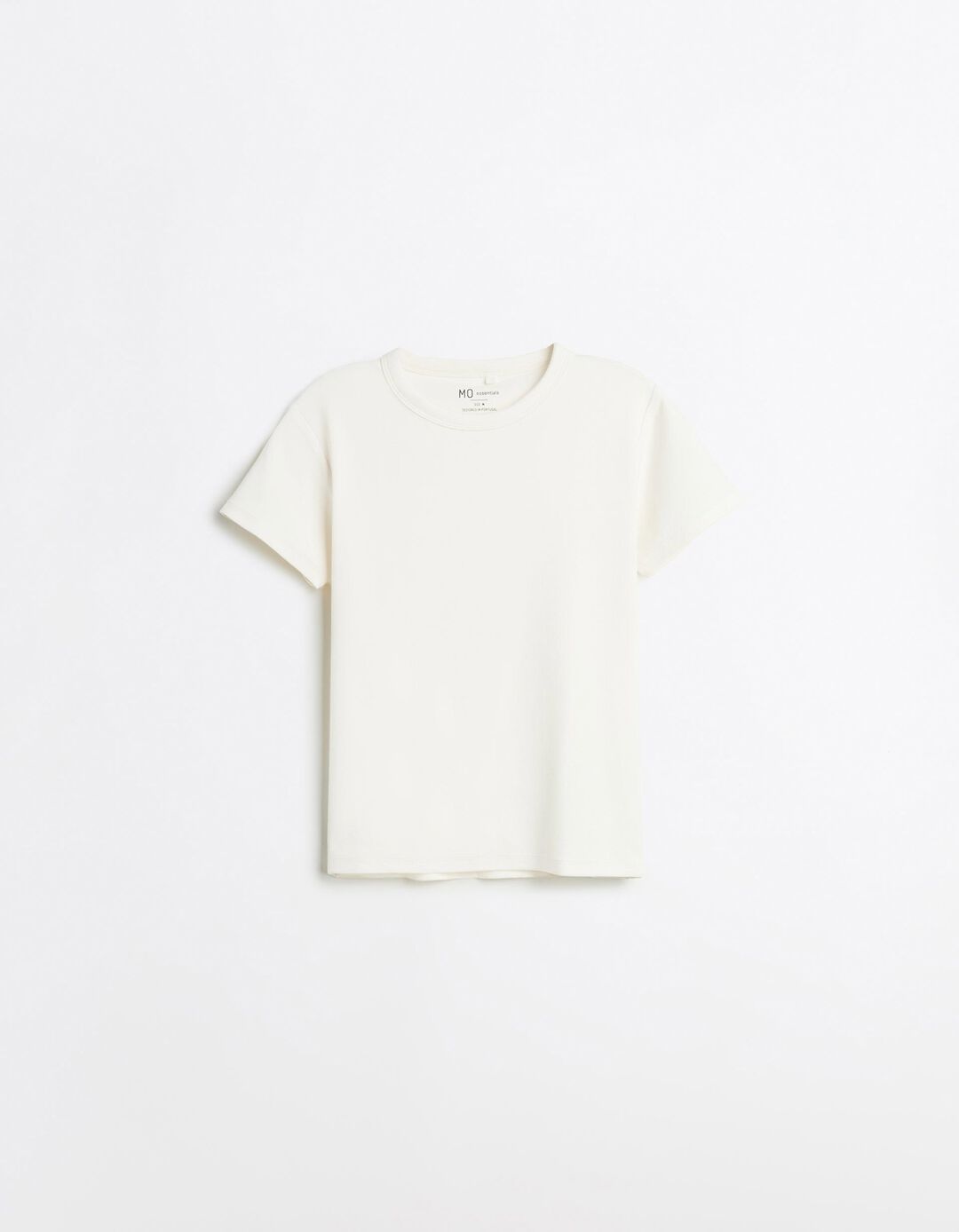 T-shirt Modal, Mulher, Bege Claro
