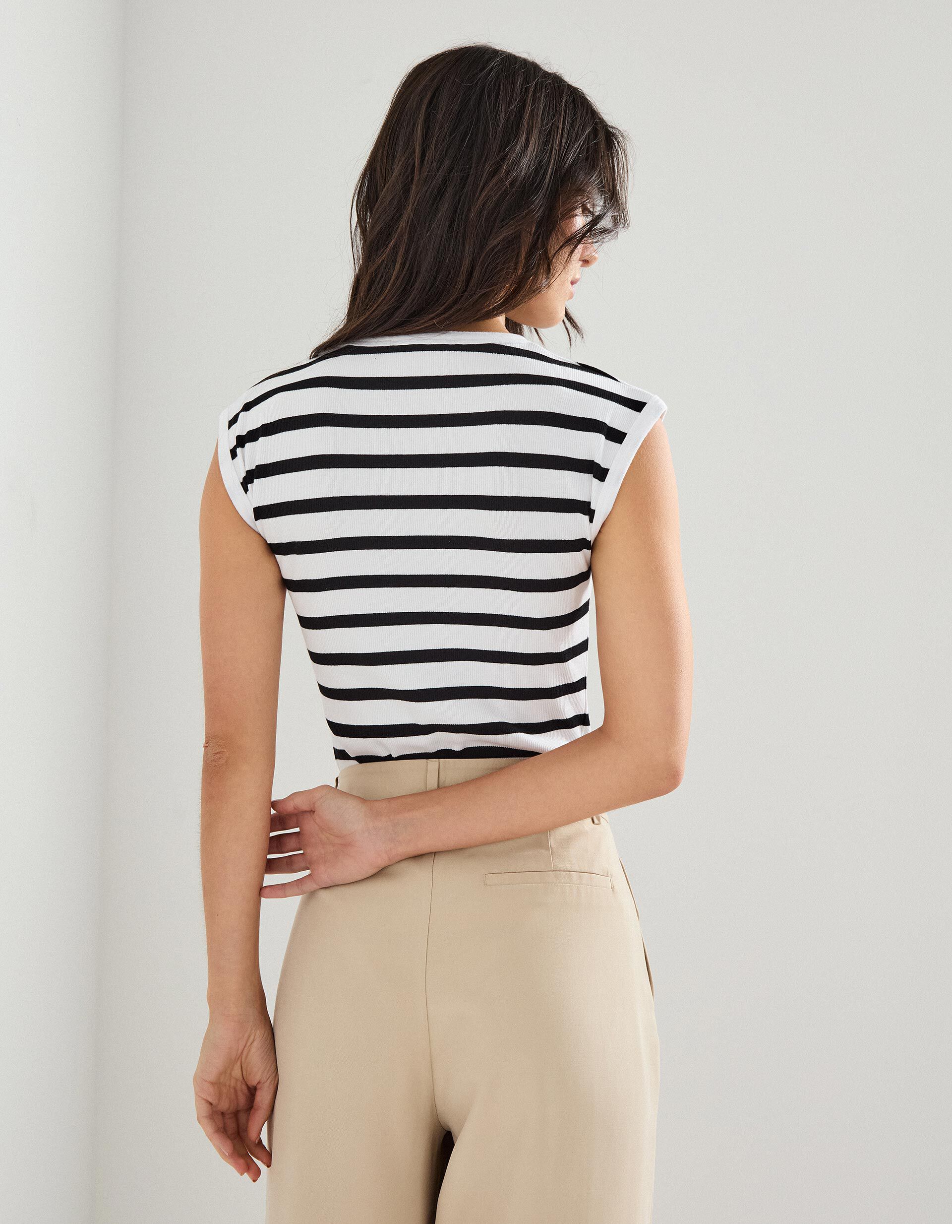 Comprar Online Body Riscas, Mulher, Branco