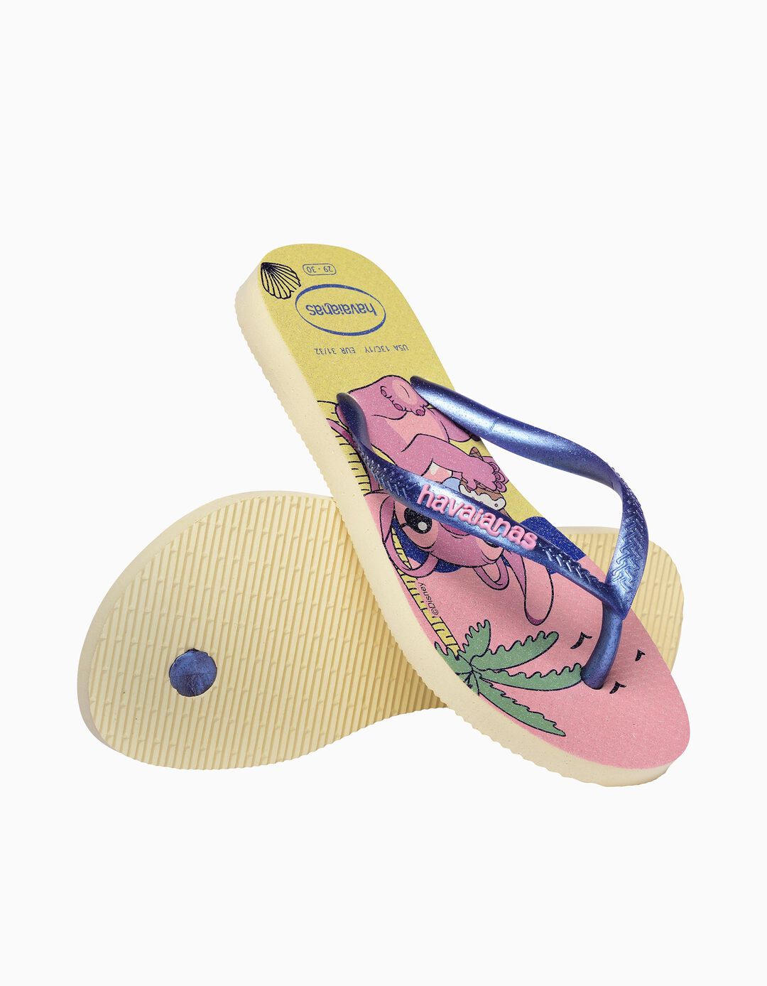 Chinelos Havaianas 'Stitch' &copy;Disney,Menina, Azul