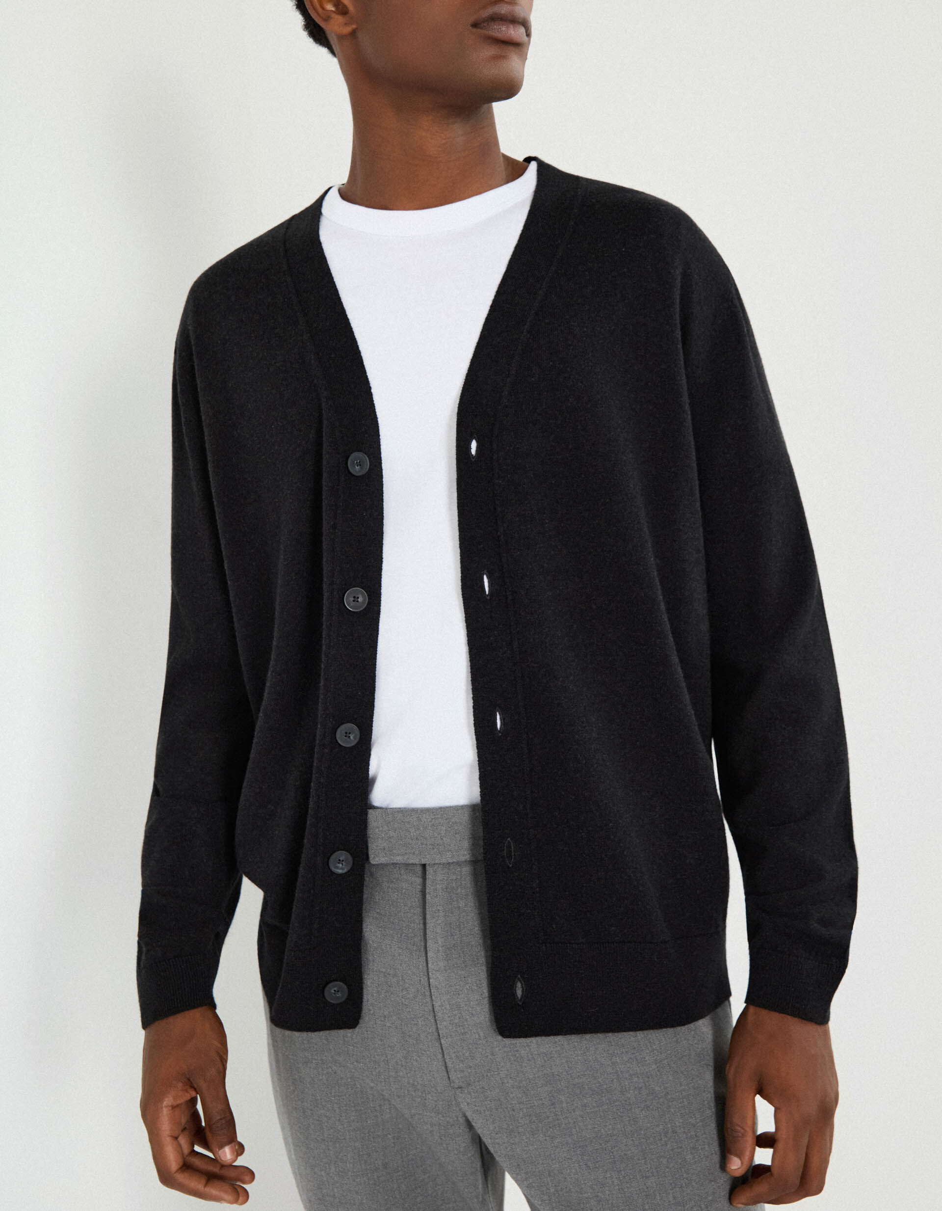 Comprar Online Casaco com Caxemira, Homem, Cinzento Escuro