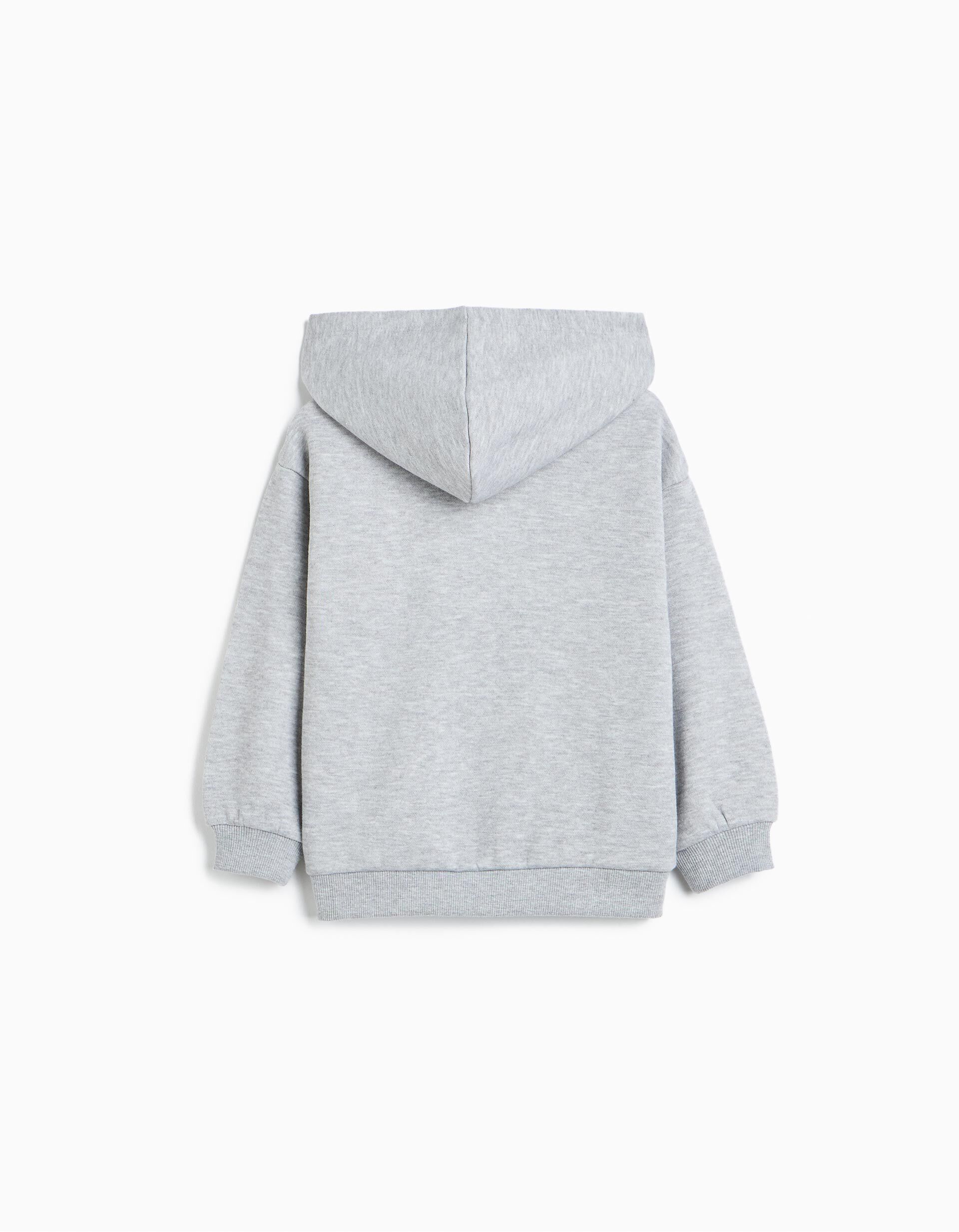 Comprar Online Casaco De Felpa, Menino, Cinzento Claro