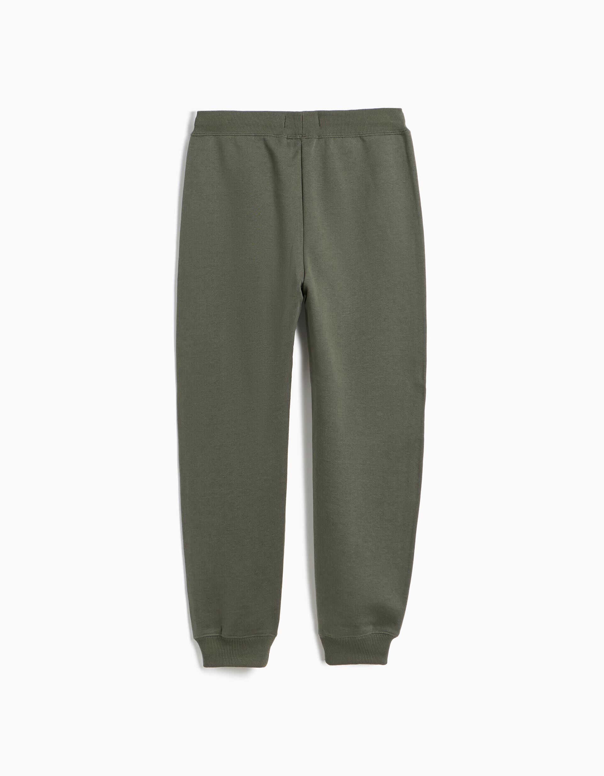Comprar Online Cal&ccedil;as Jogger De Felpa, Menino, Verde Escuro