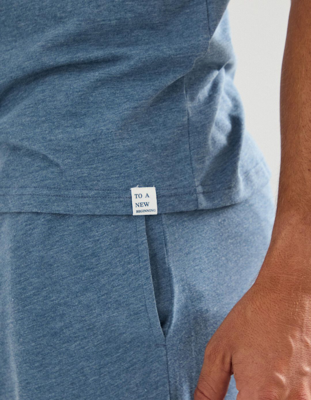 Pijama Jersey, Homem, Azul Escuro