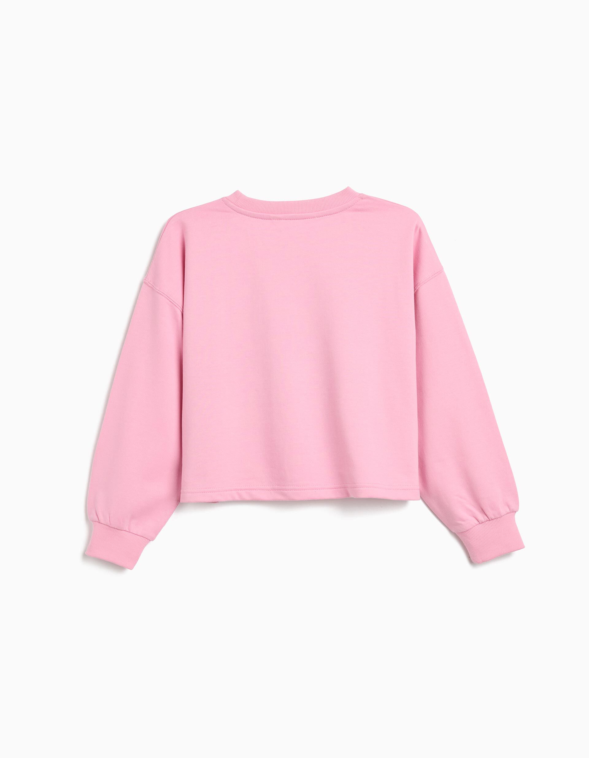 Comprar Online Sweatshirt de Felpa, Menina, Rosa