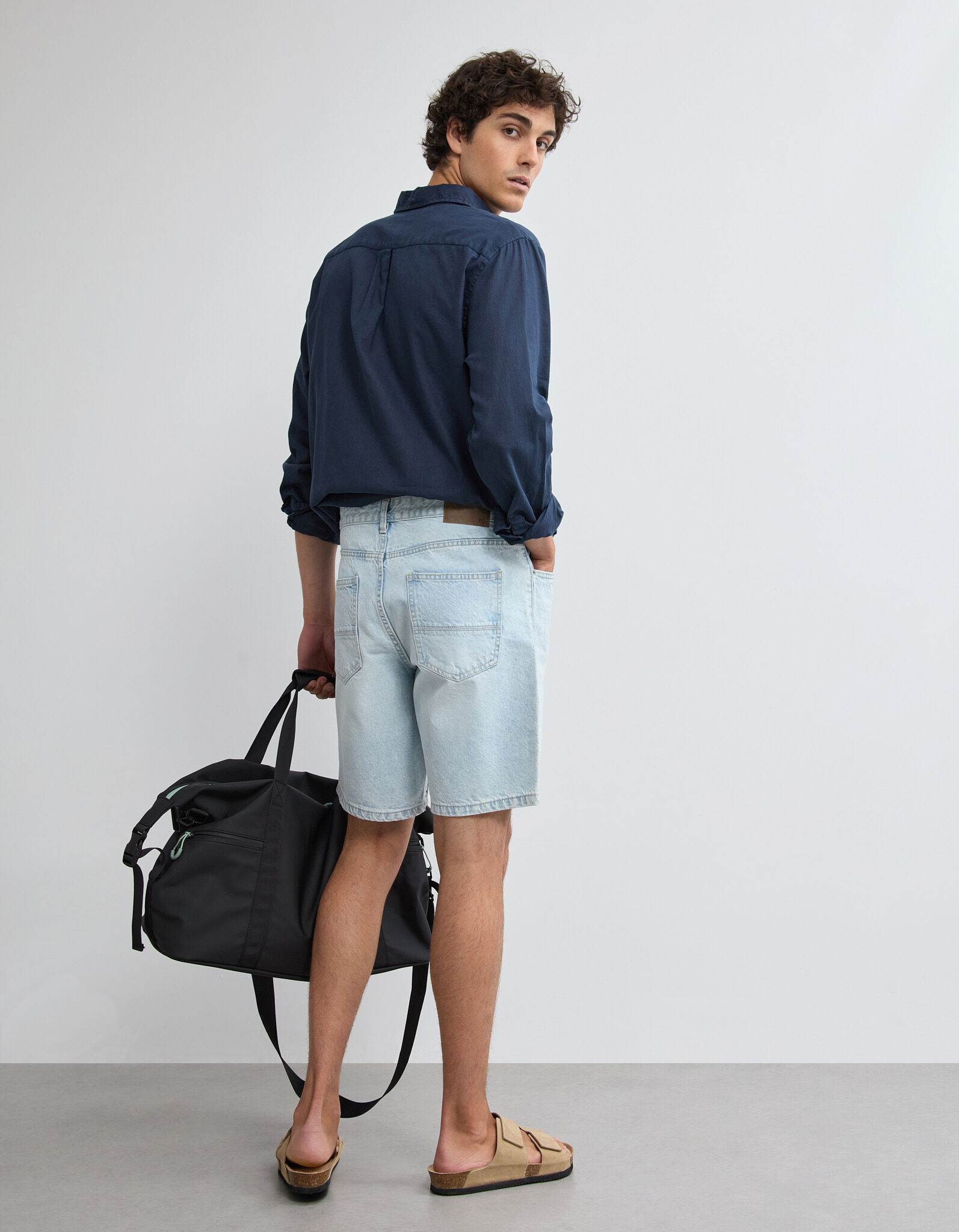 Comprar Online Cal&ccedil;&otilde;es de Ganga, Homem, Azul Claro