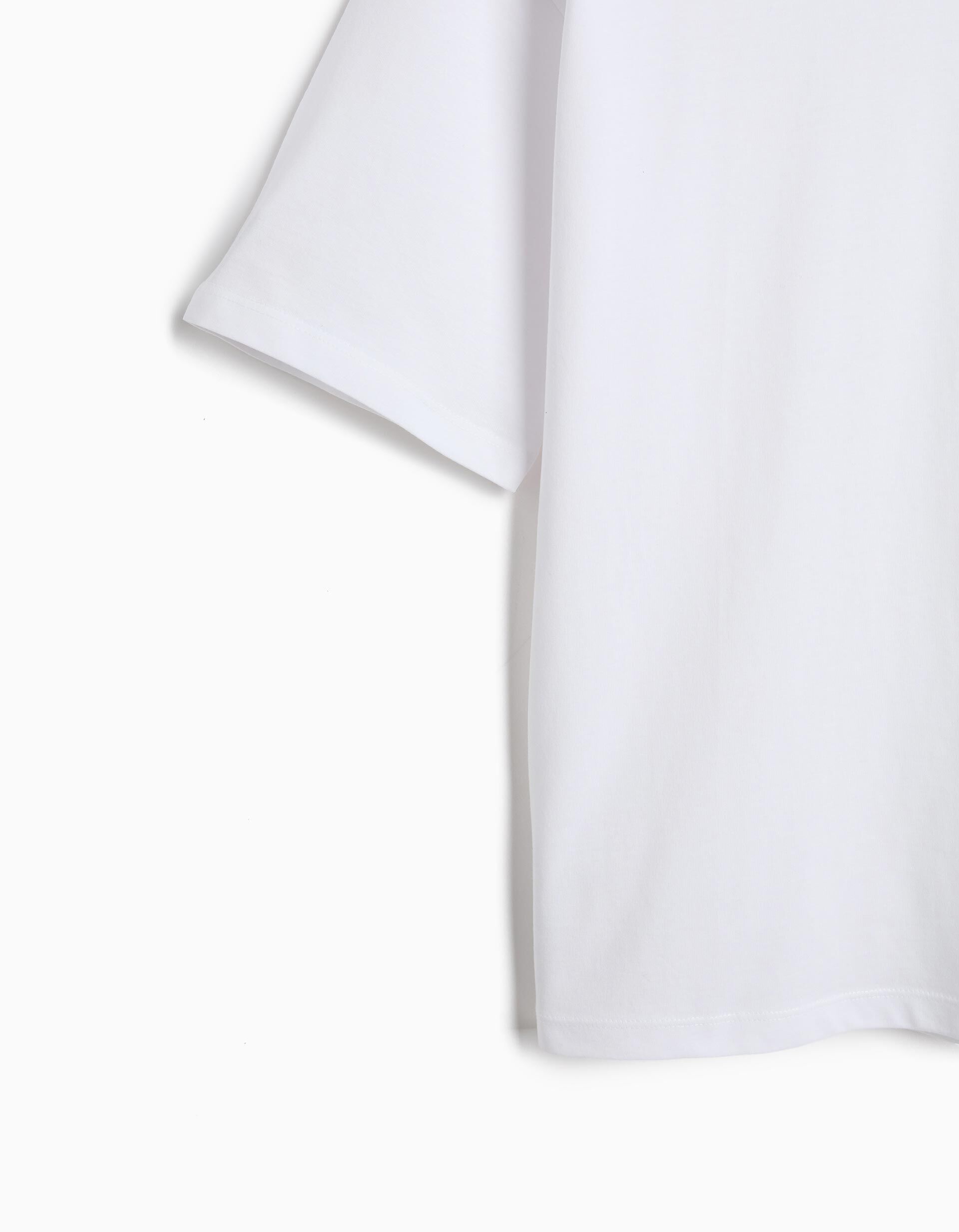 Comprar Online T-shirt Estampada 'Loose Fit', Menino, Branco