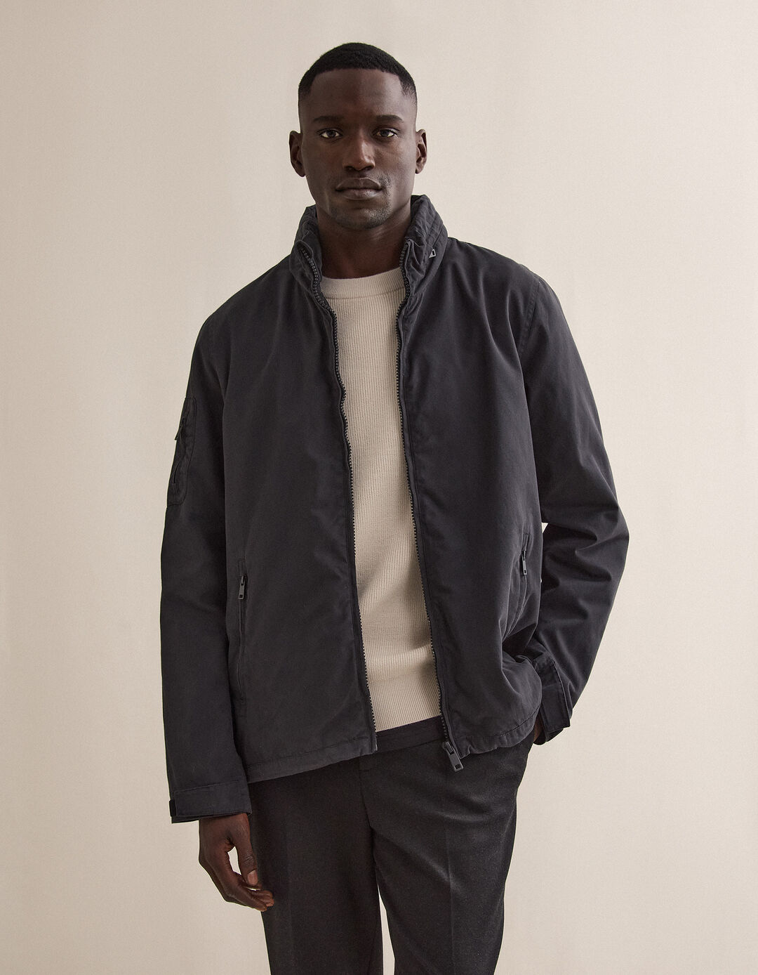 Casaco, Homem, Cinzento Escuro