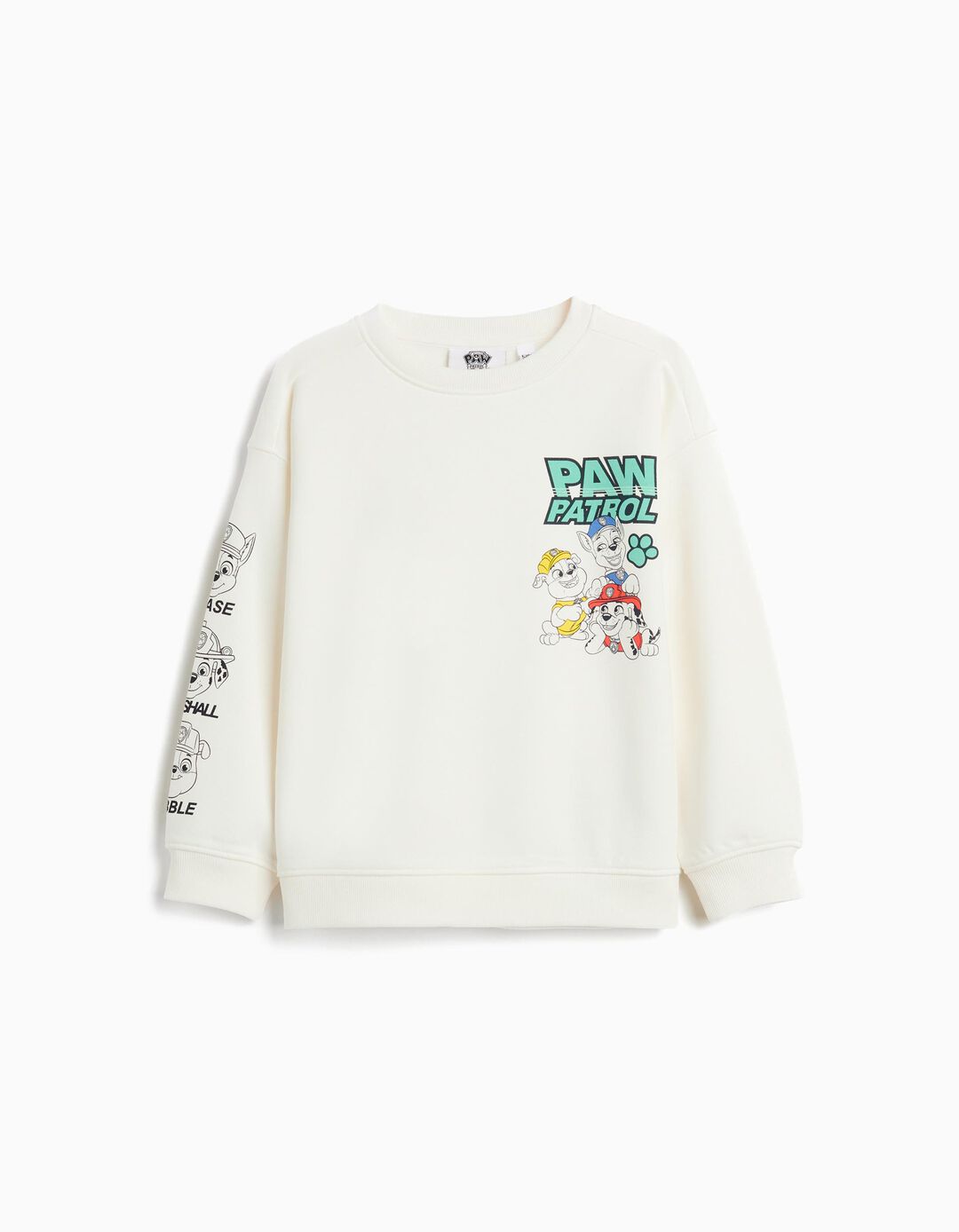 Sweatshirt de Felpa 'Paw Patrol', Menino, Branco