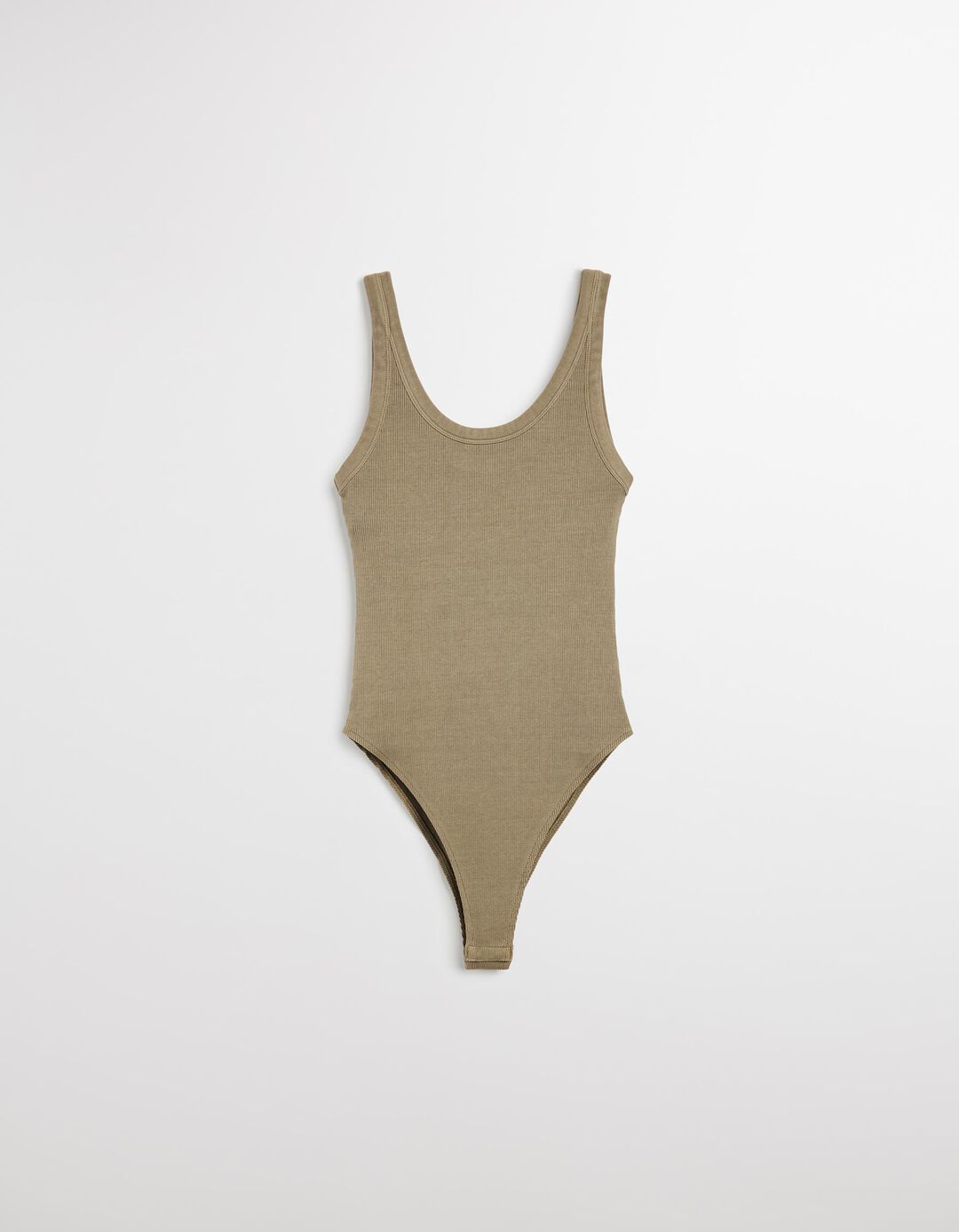 Body de Alças, Mulher, Verde