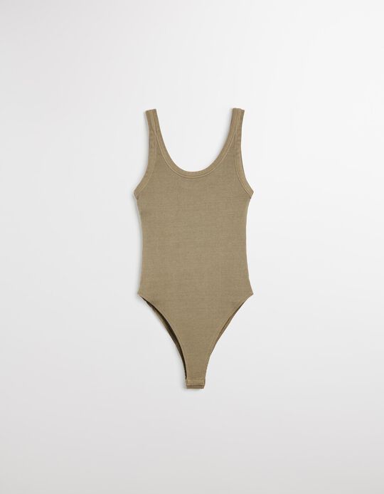 Comprar Online Body de Alças, Mulher, Verde