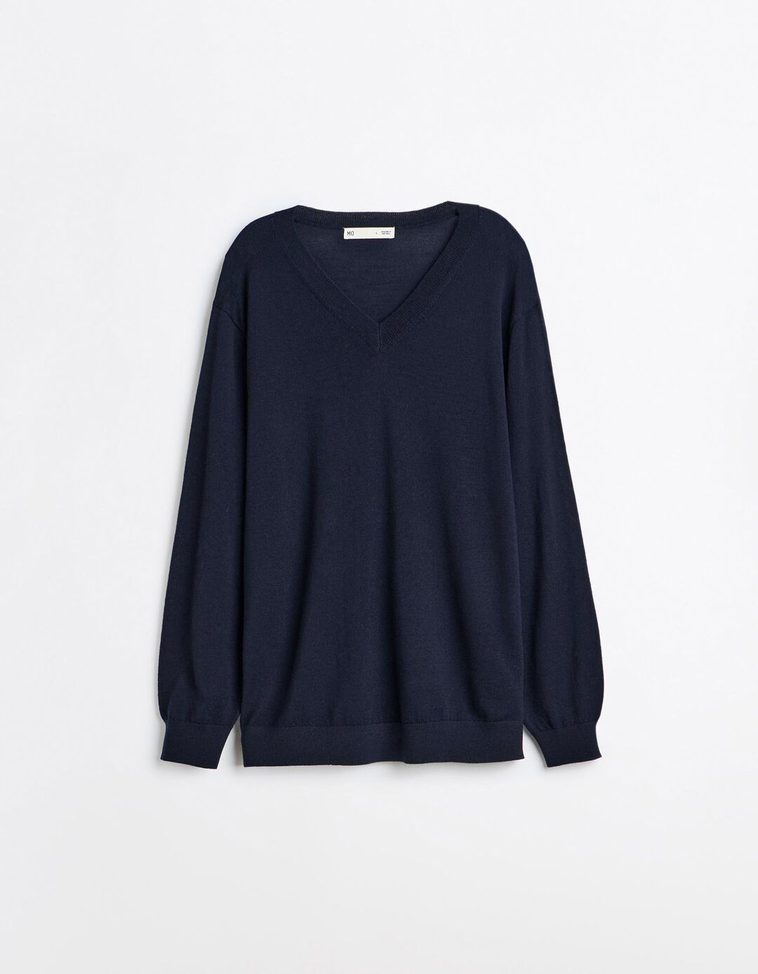 Camisola De L&atilde; Merino, Homem, Azul Escuro