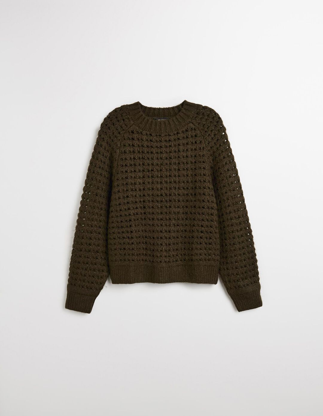 Camisola de Malha, Mulher, Verde Escuro