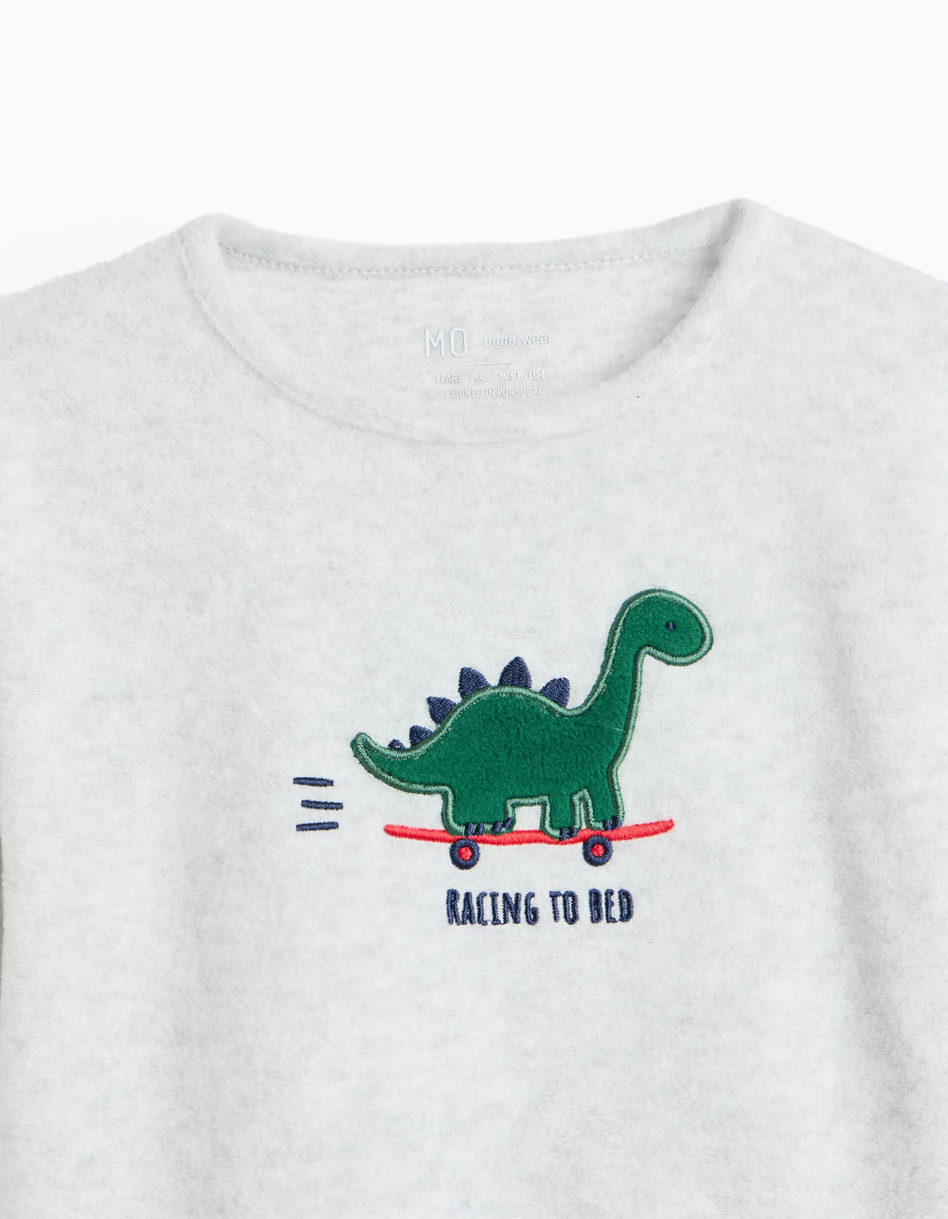Comprar Online Pijama Polar, Menino, Cinzento Claro