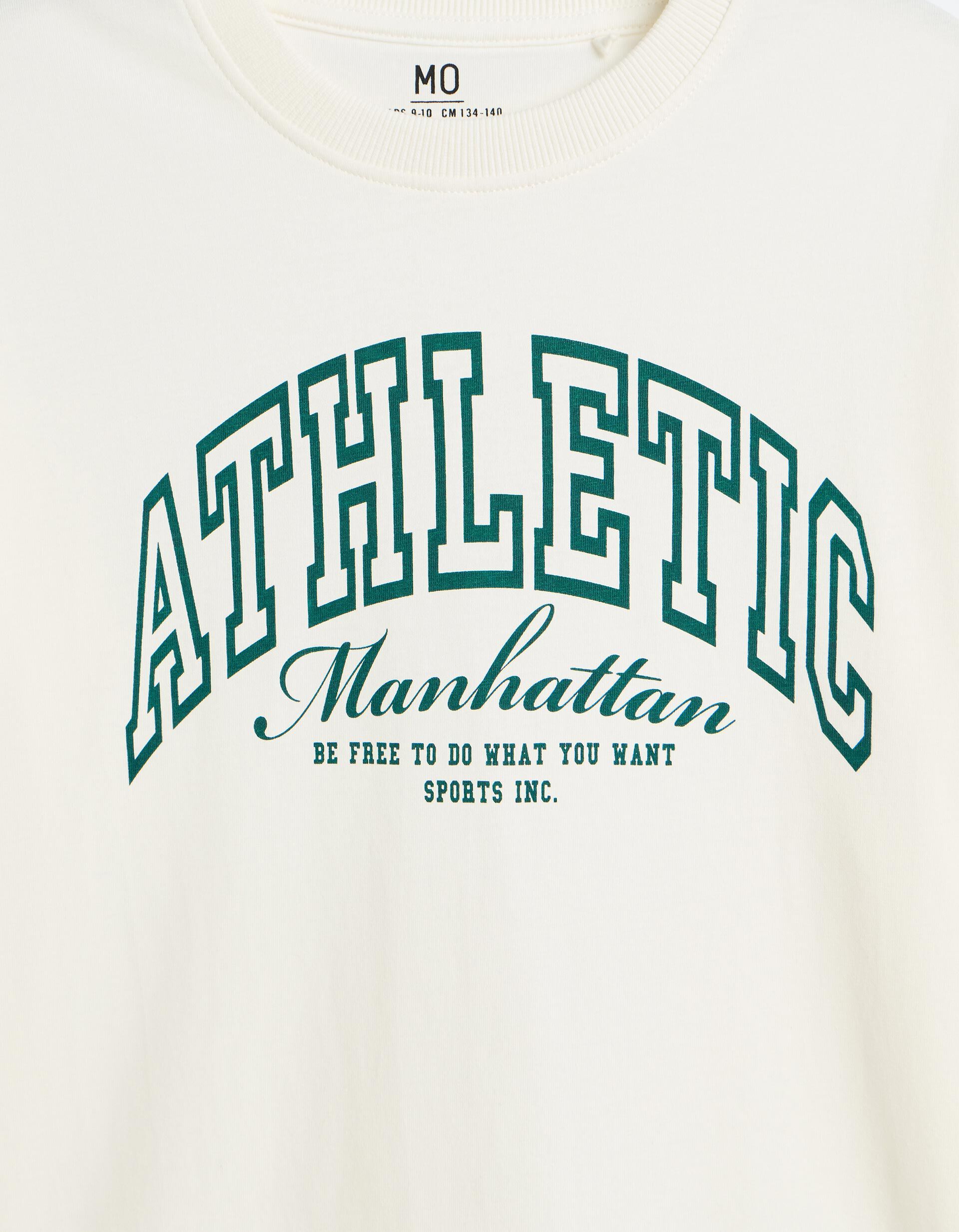 Comprar Online T-shirt De Manga Comprida, Menino, Branco