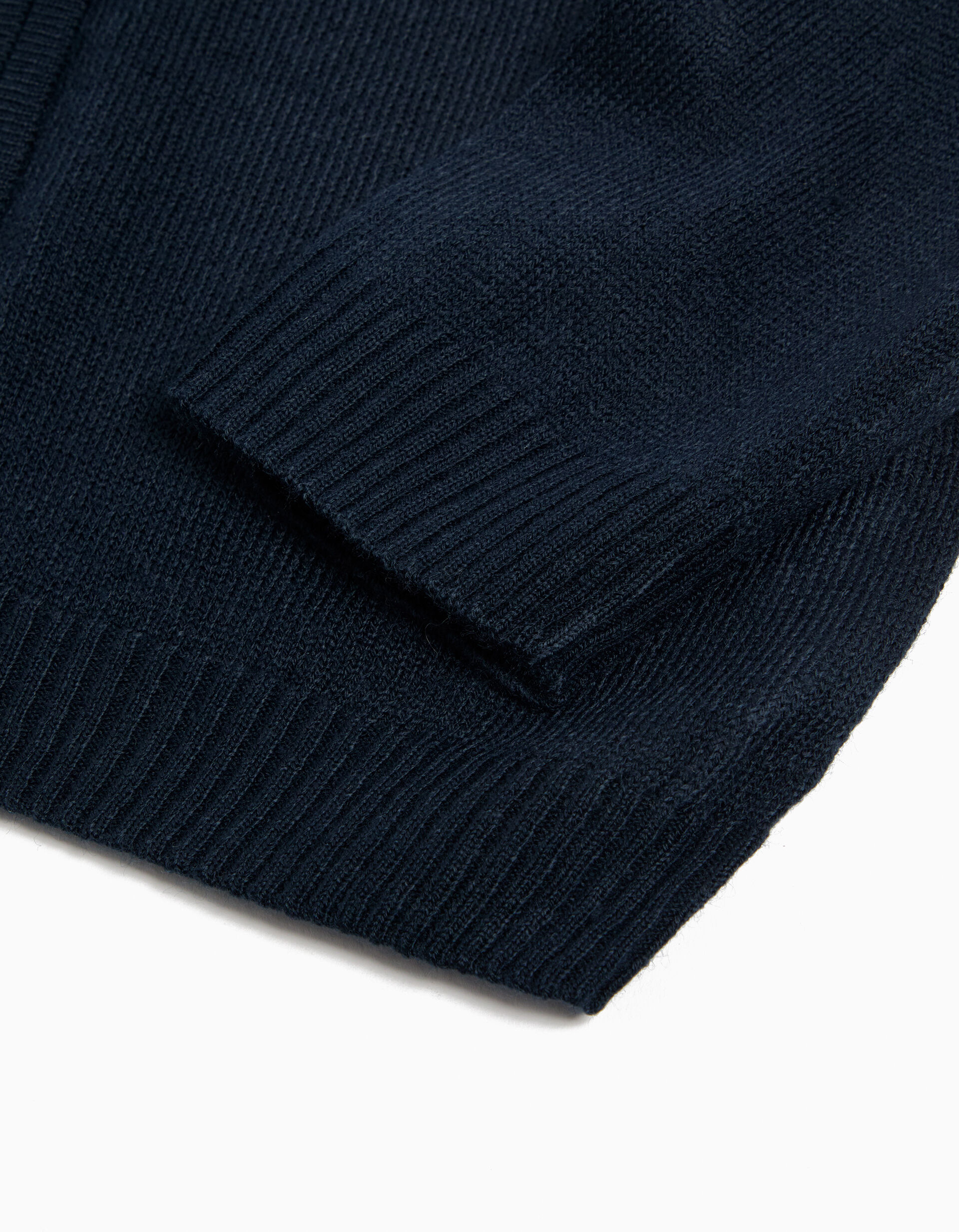 Comprar Online Casaco de Malha Fecho de Correr, Beb&eacute; Menino, Azul Escuro