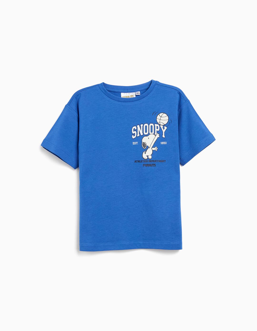 T-shirt 'Snoopy', Menino, Azul