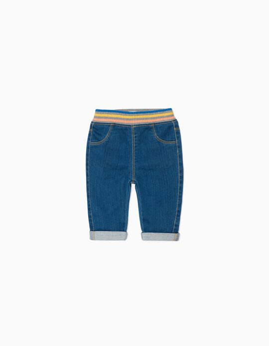 Jeans for Newborn Baby Boys, Blue