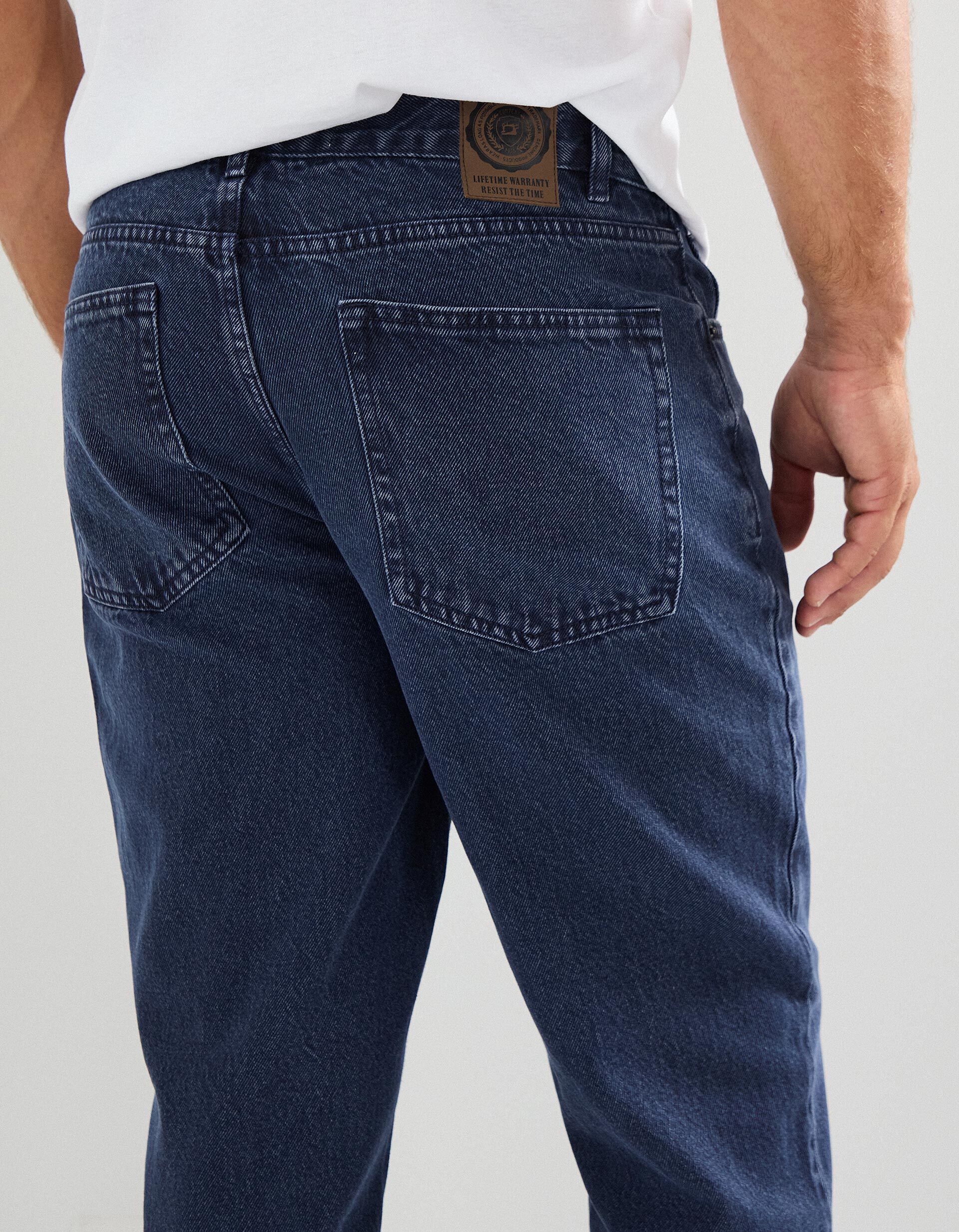 Comprar Online Cal&ccedil;as 'Relaxed Fit', Homem, Azul Escuro 