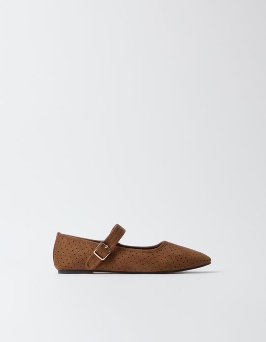 Comprar Online Sabrinas Rasas, Mulher, Castanho