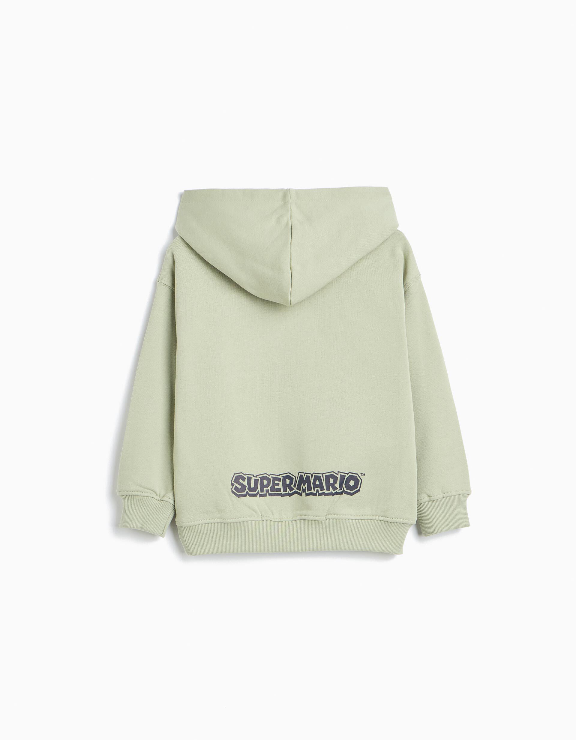 Comprar Online Sweatshirt 'Super Mario', Menino, Verde