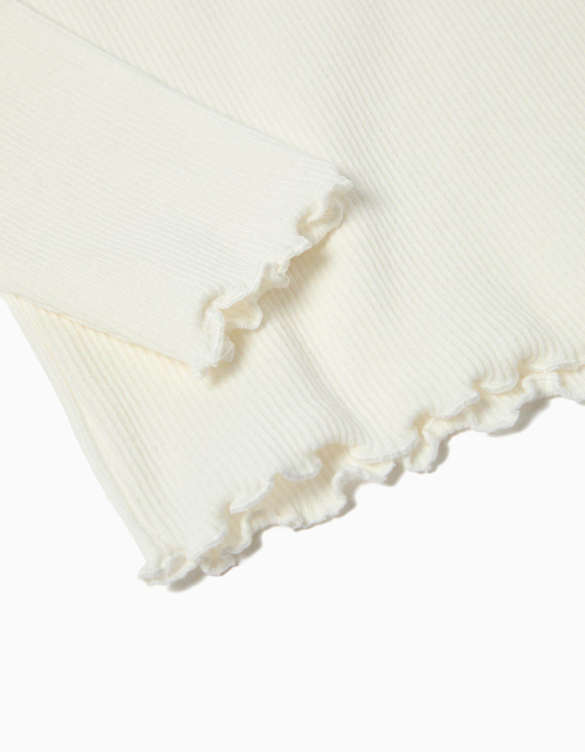 Comprar Online T-shirt de Manga Comprida, Menina, Branco