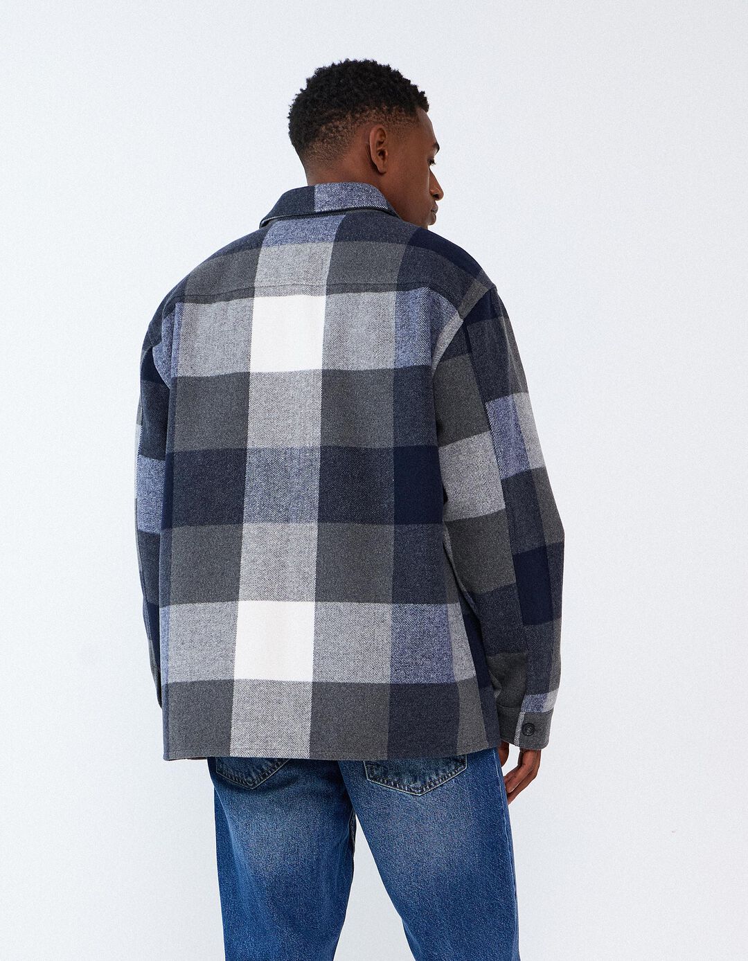 Sobrecamisa, Homem, Azul Escuro