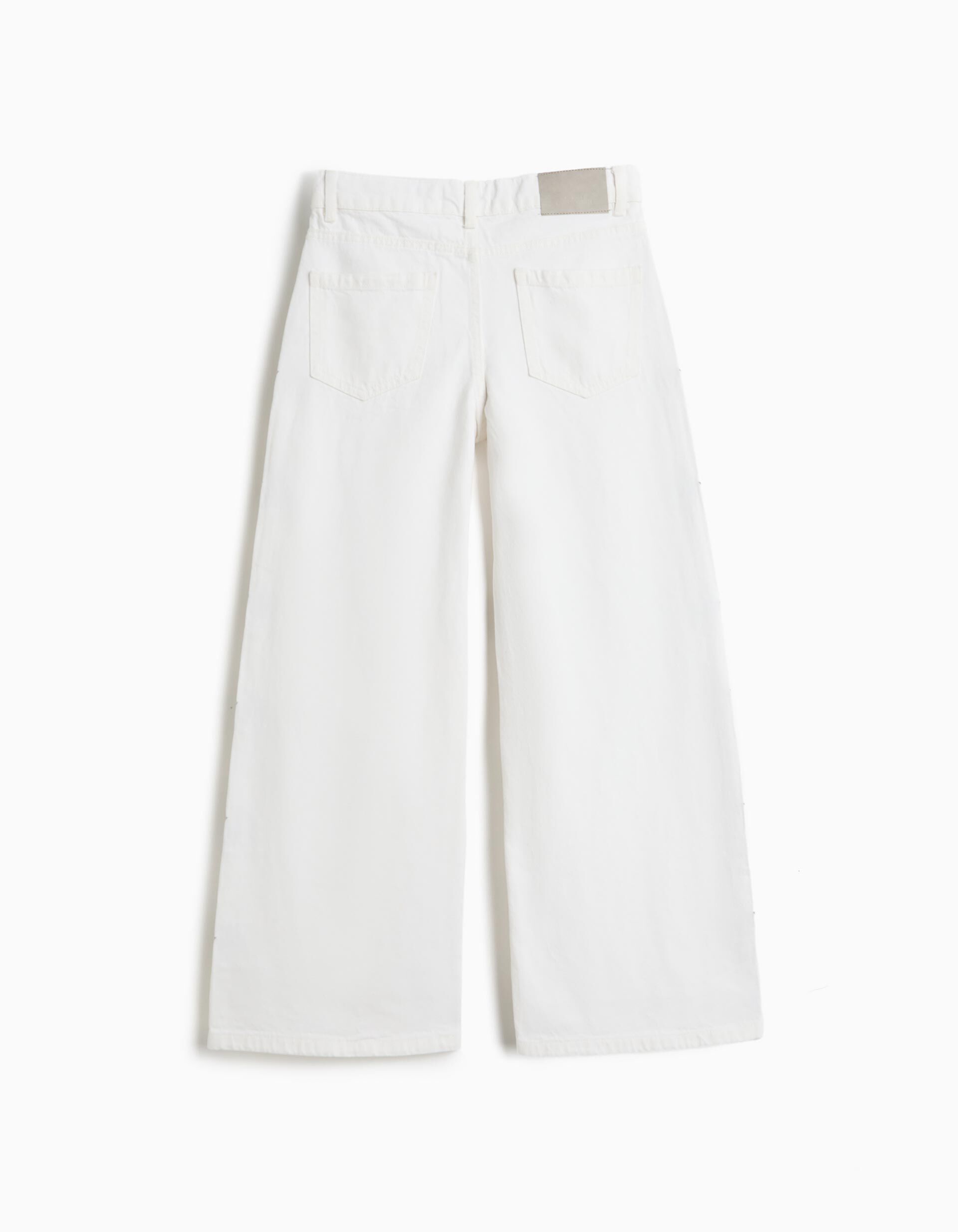 Comprar Online Cal&ccedil;as Relaxed Fit, Menina, Branco