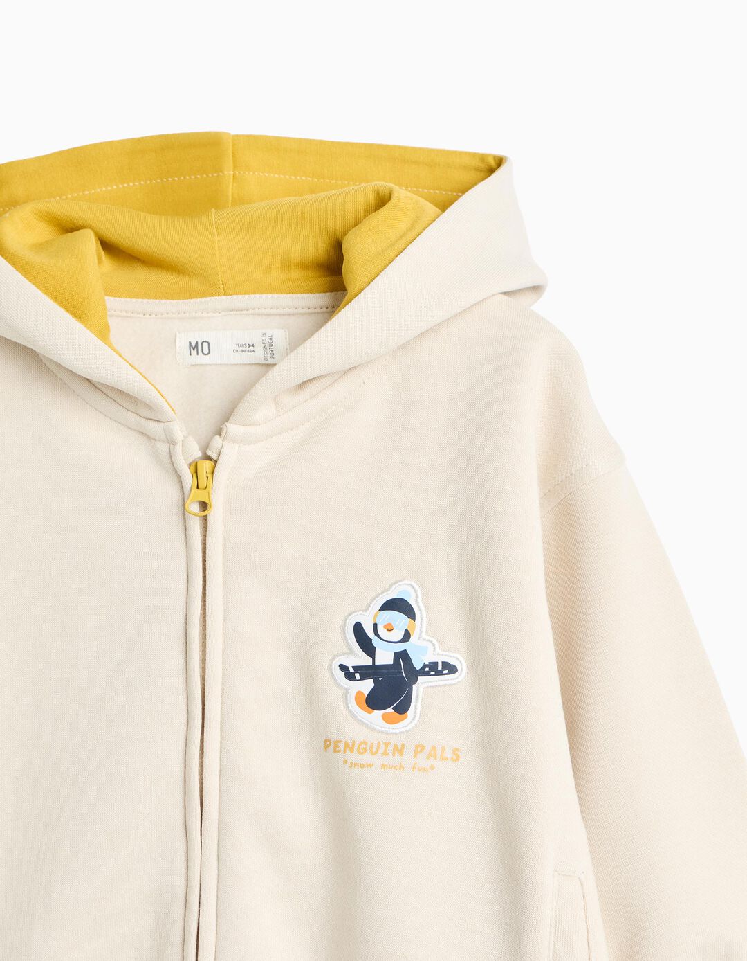 Conjunto De Jogging, Menino, Bege Claro