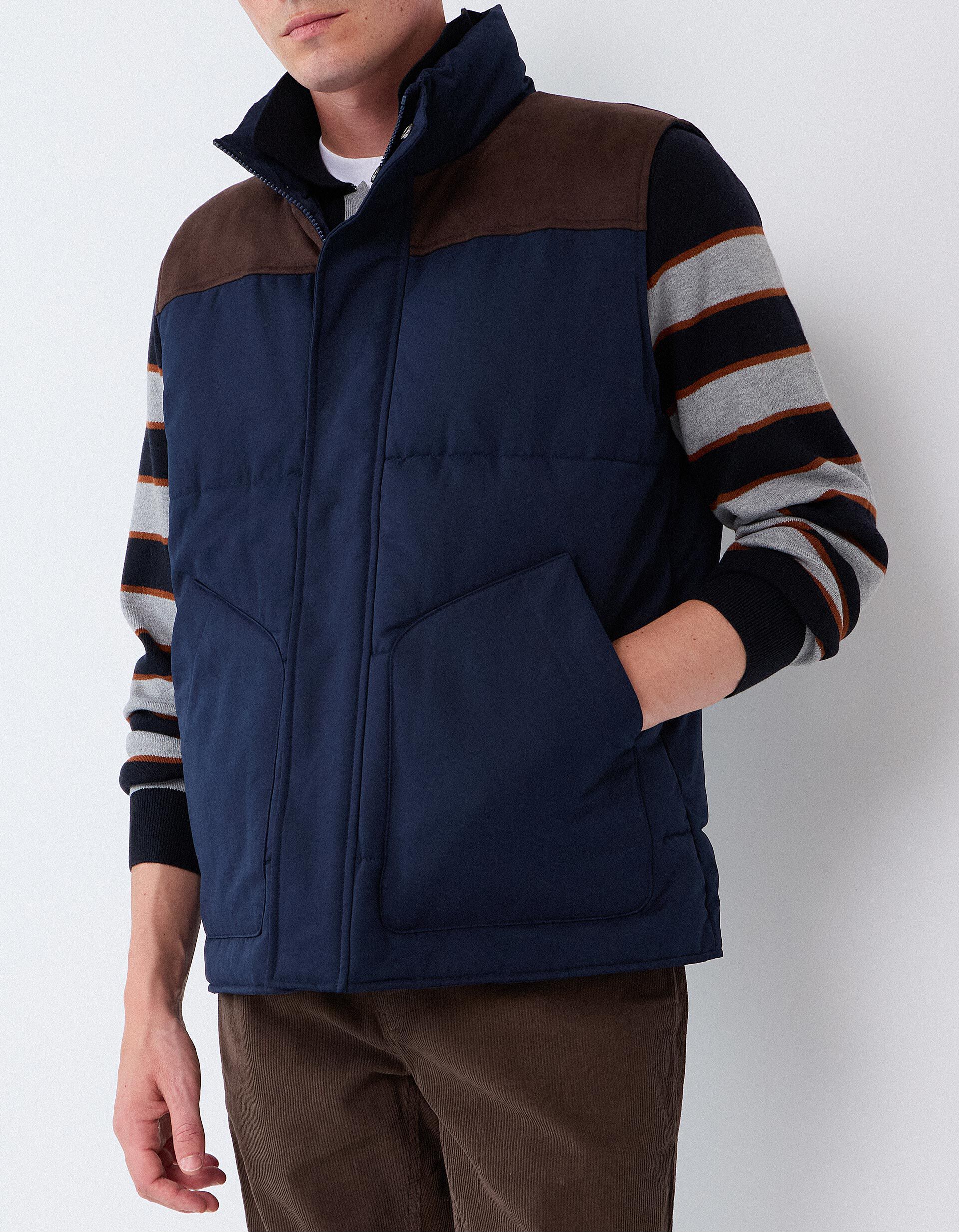 Comprar Online Colete Acolchoado, Homem, Azul Escuro