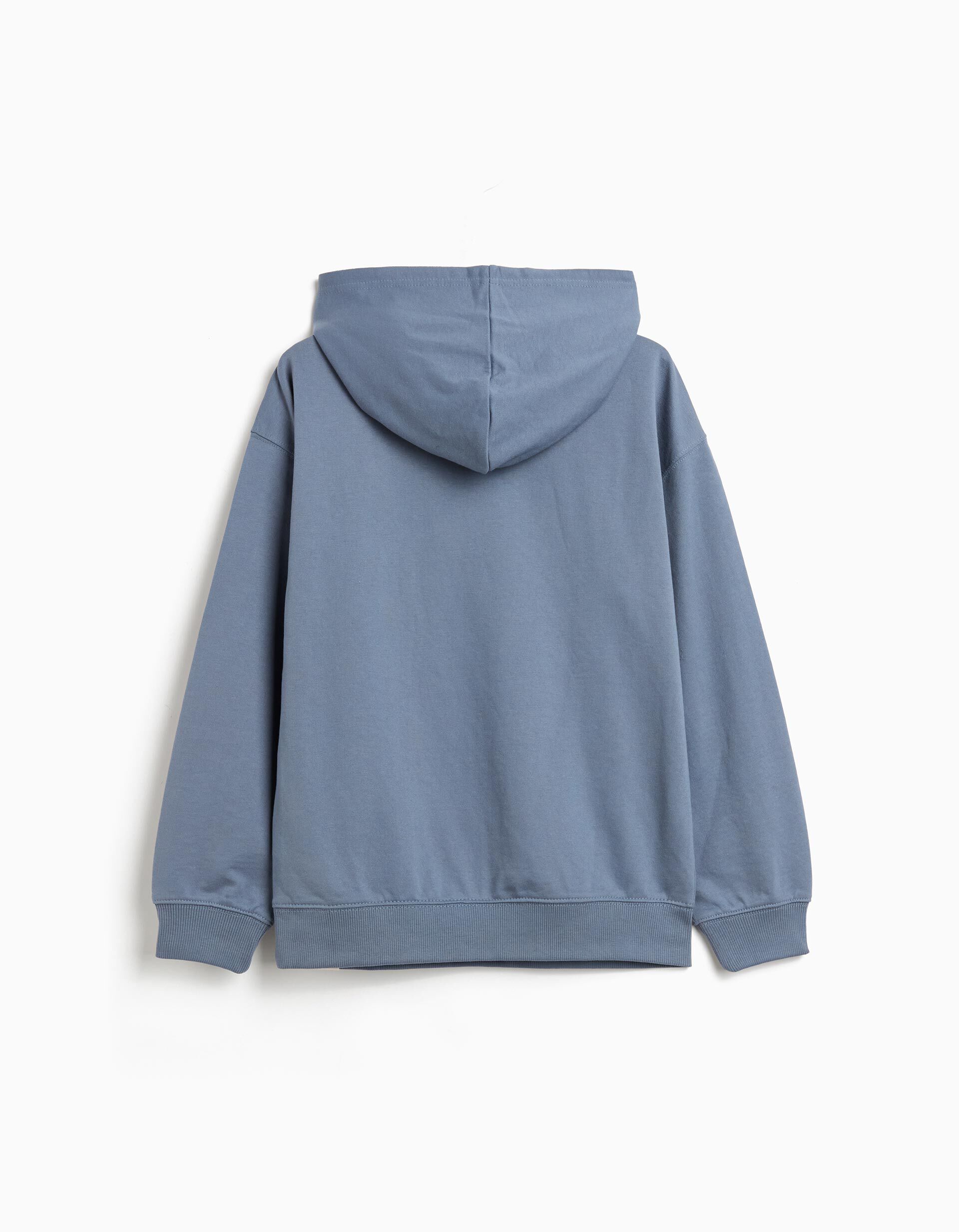 Comprar Online Sweatshirt de Felpa Capuz, Menino, Azul