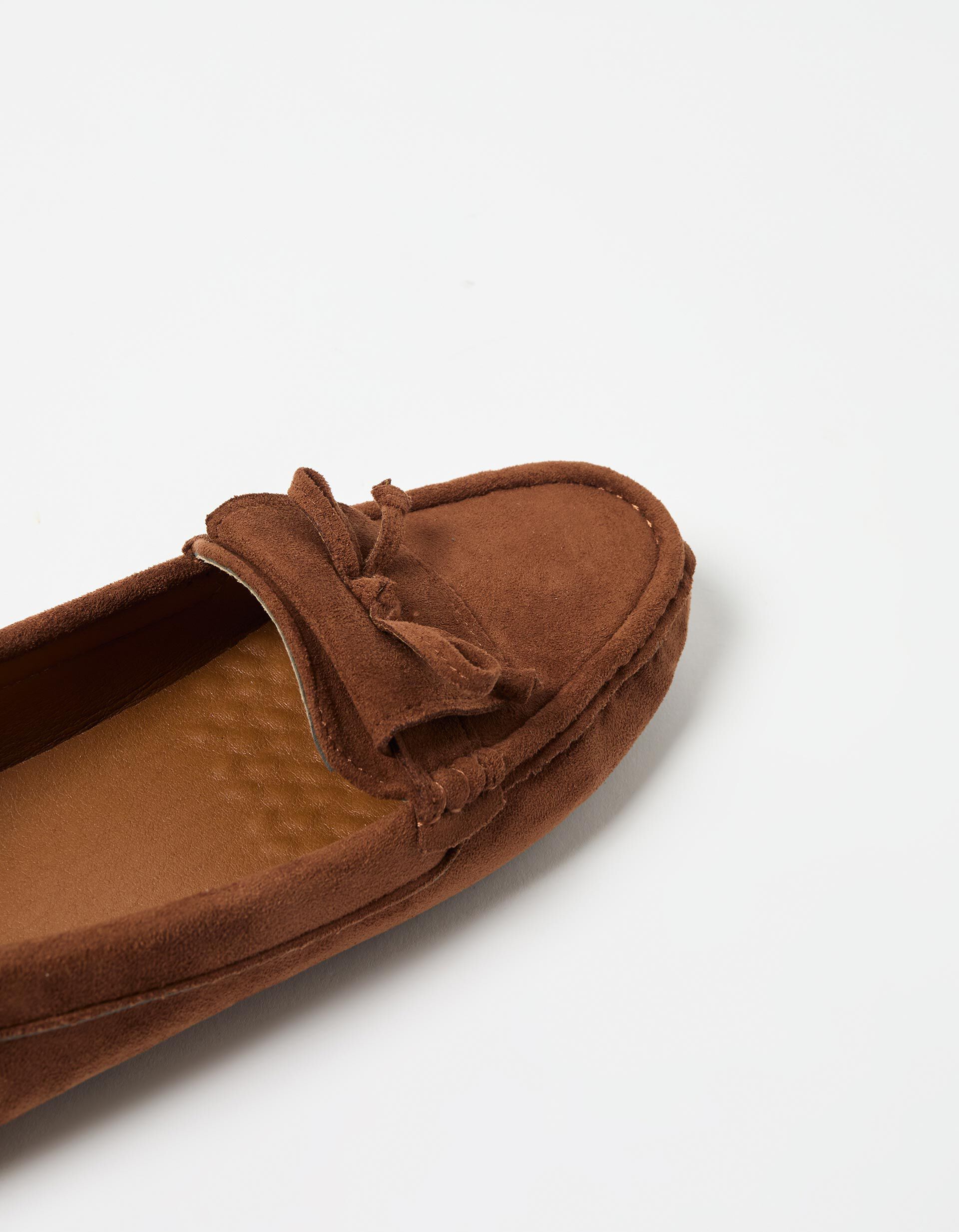 Comprar Online Mocassins Efeito Camur&ccedil;a, Mulher, Bege 