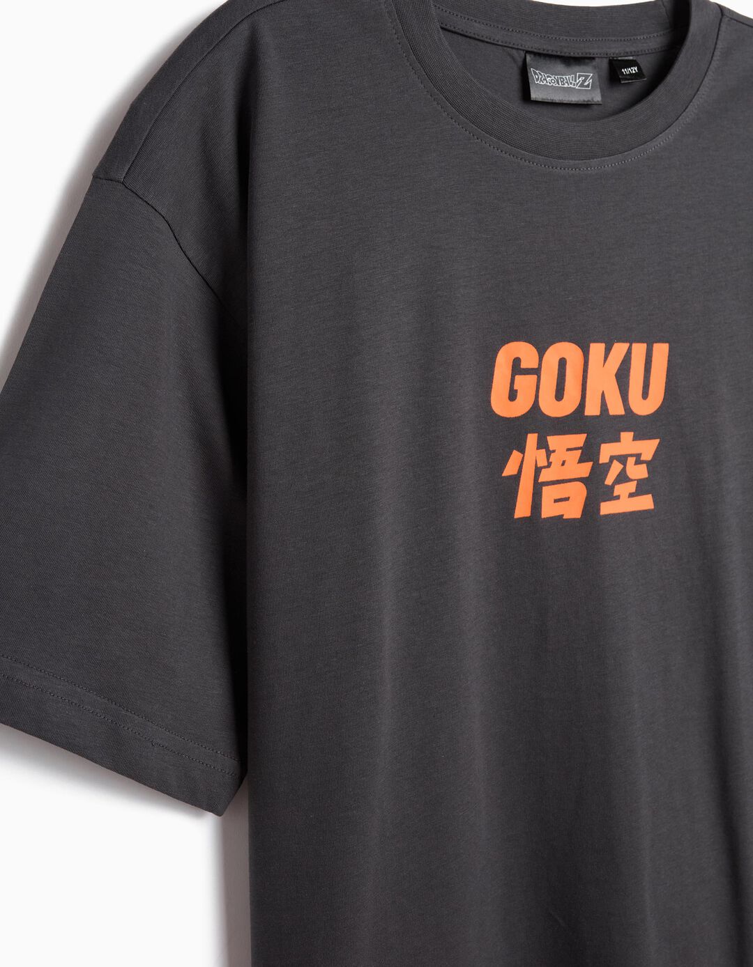 T-shirt 'Dragon Ball', Menino, Cinzento Escuro