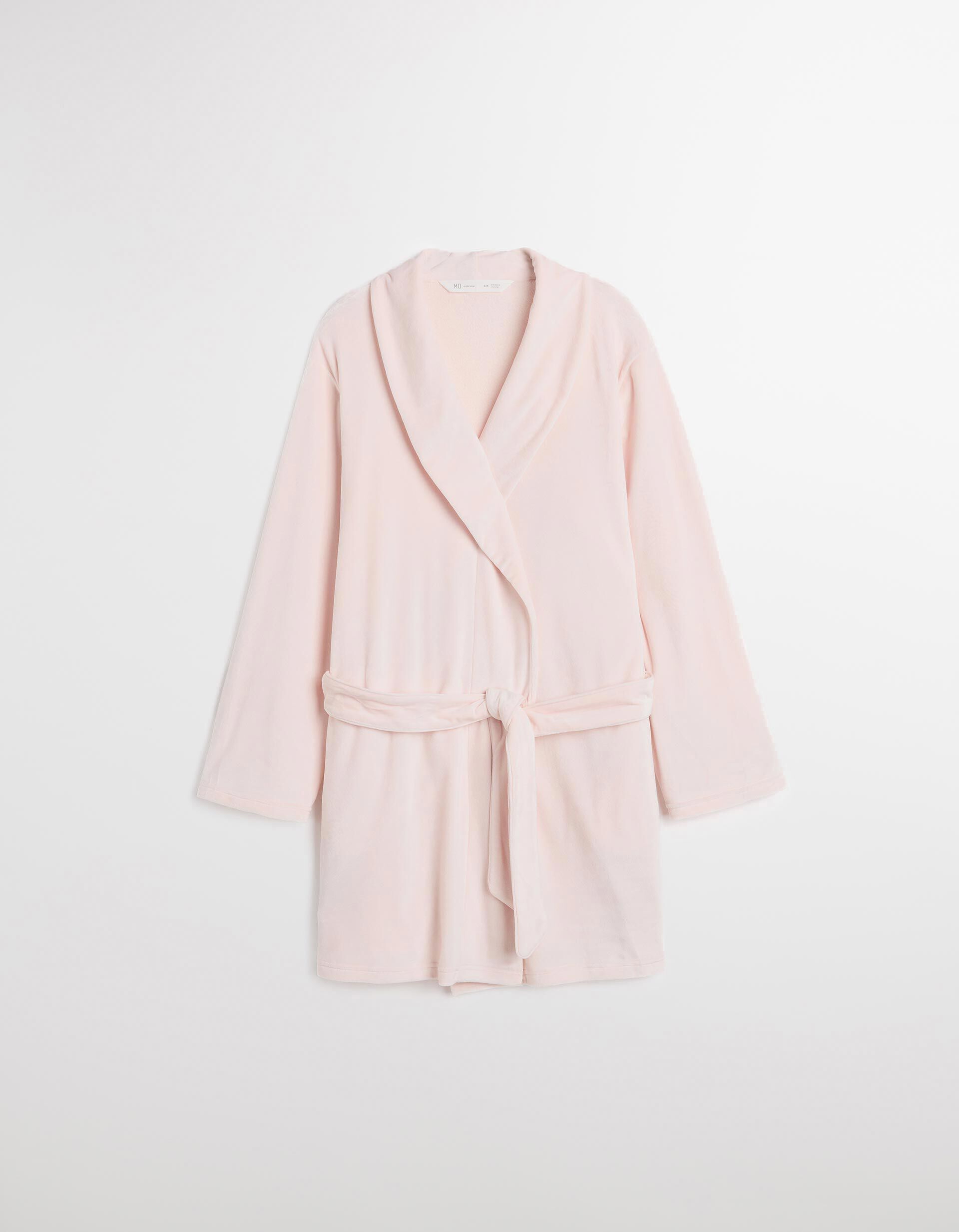 Comprar Online Robe em Veludo, Mulher, Rosa Claro
