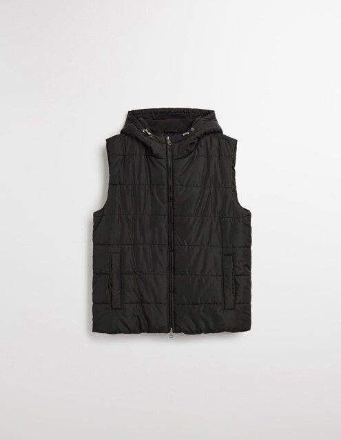 Comprar Online Colete com Capuz, Homem, Preto 