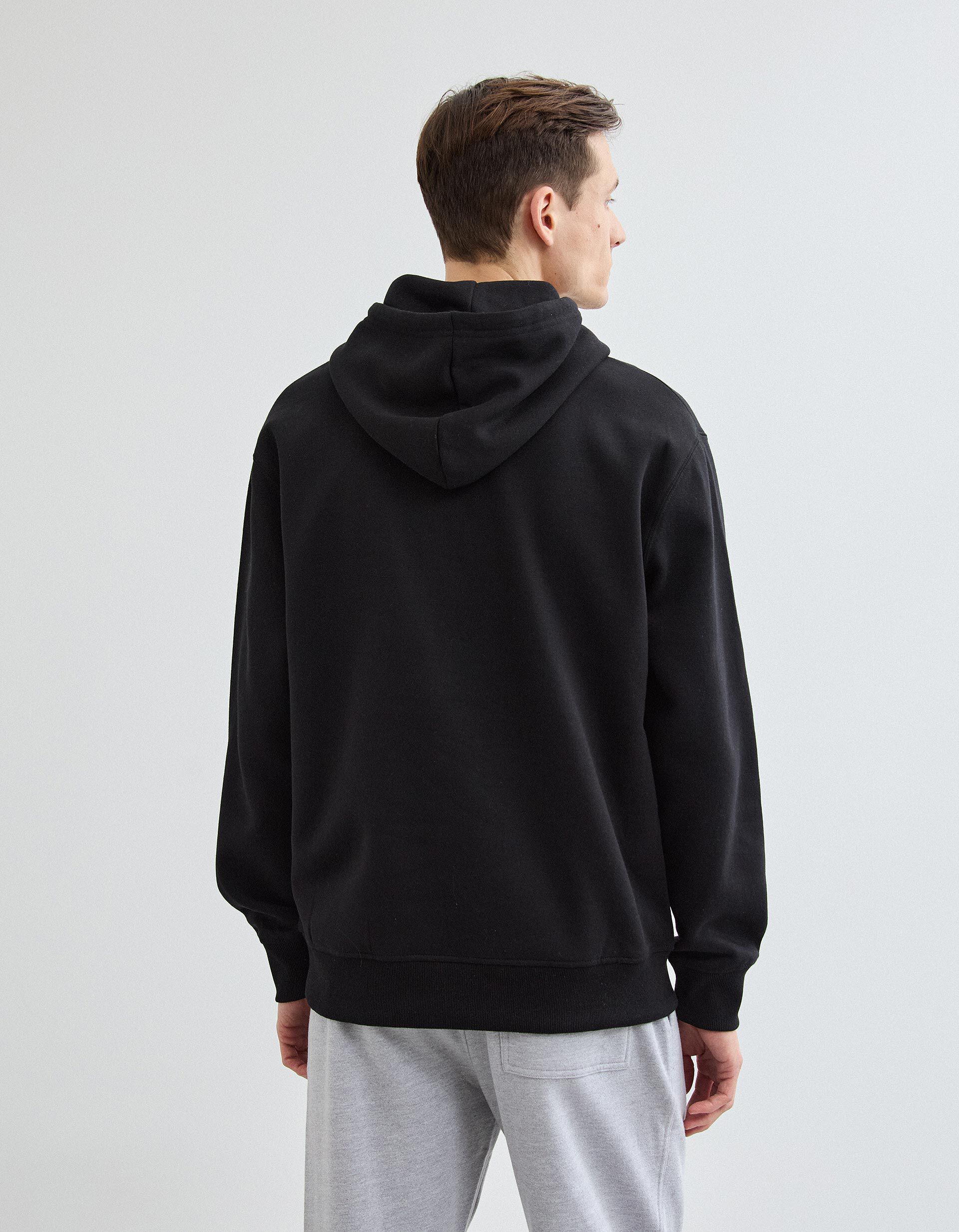 Comprar Online Sweatshirt com Capuz, Homem, Preto