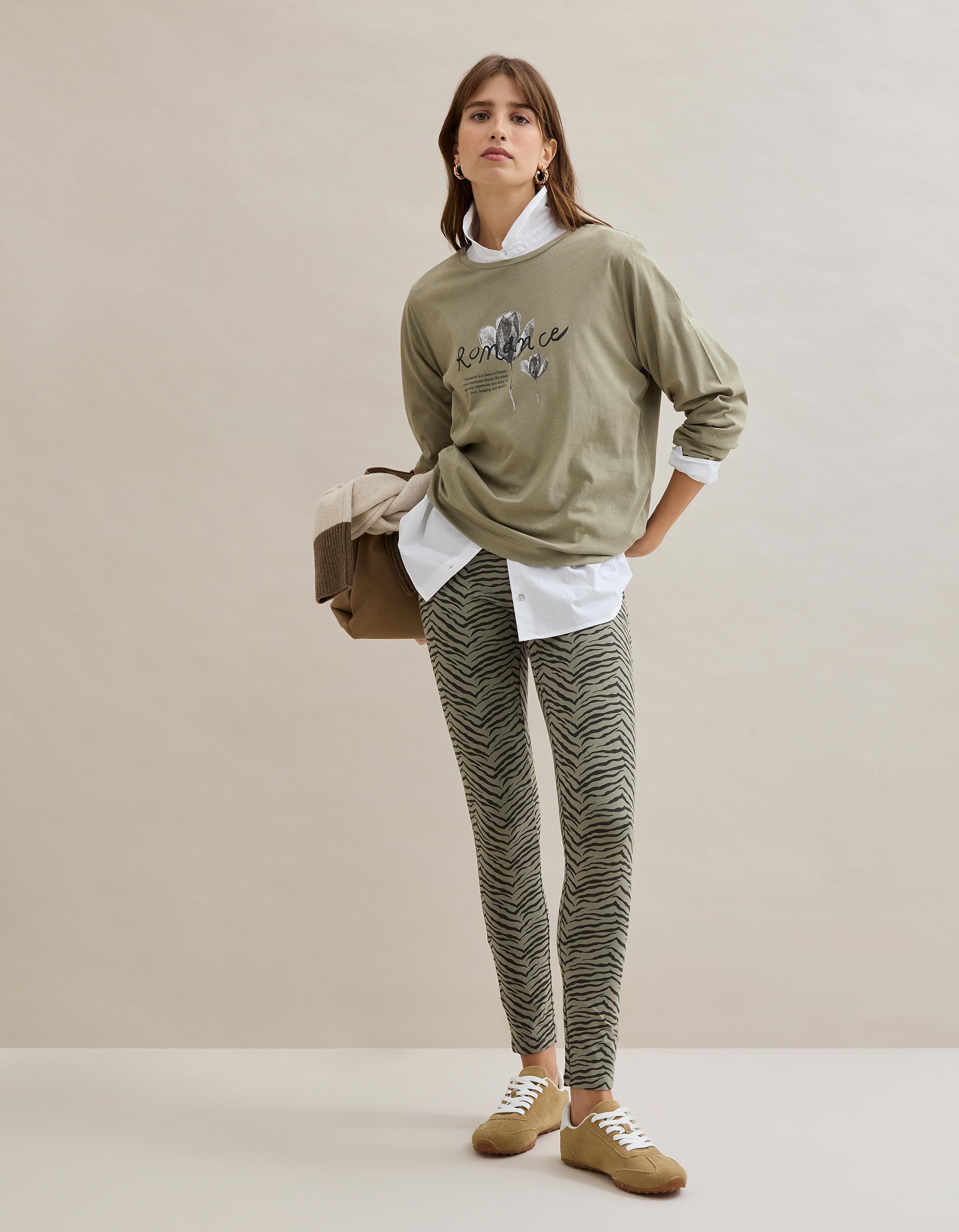 Comprar Online Leggings, Mulher, Bege