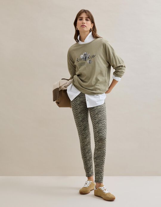 Comprar Online Leggings, Mulher, Bege