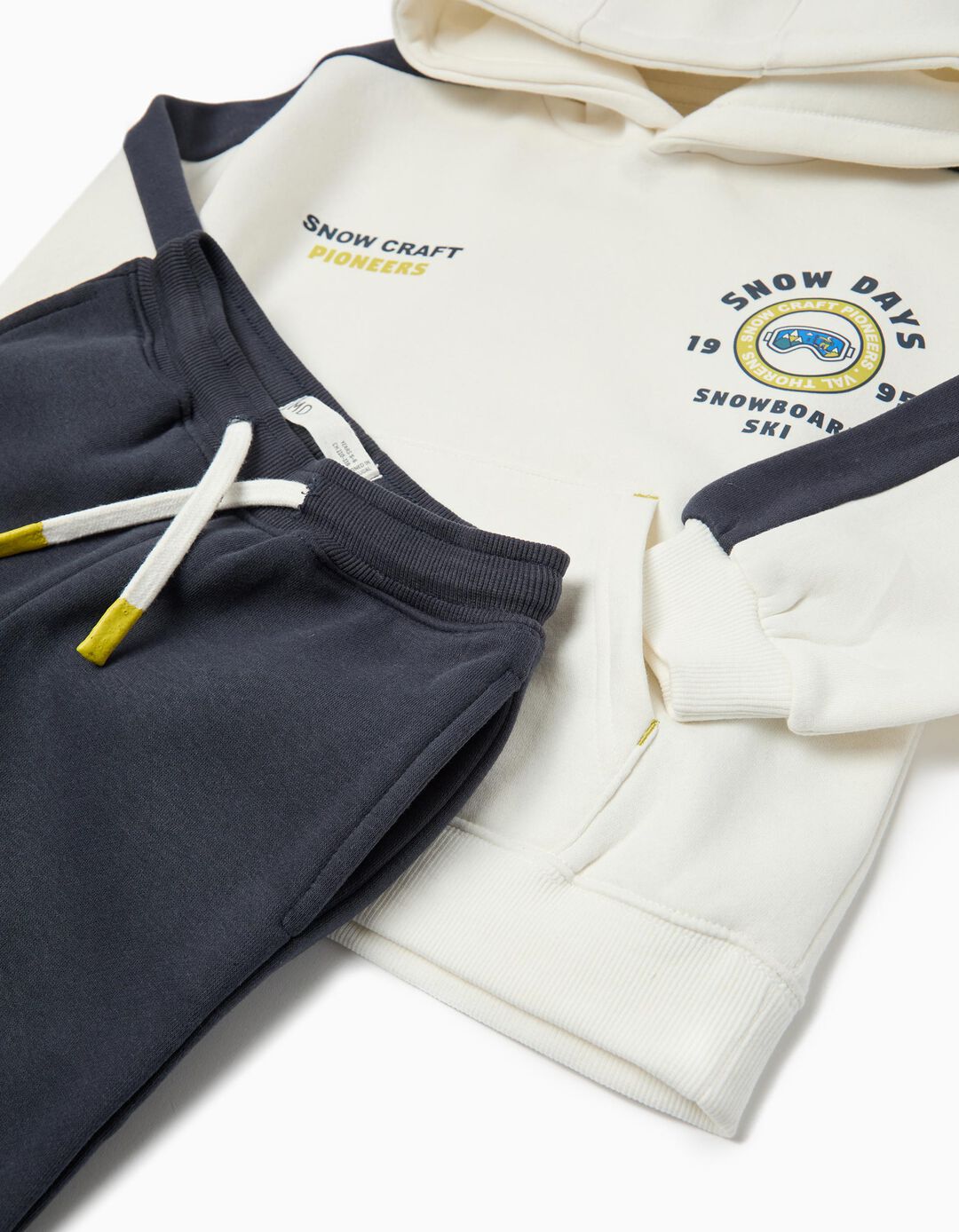 Conjunto de Jogging, Menino, Branco