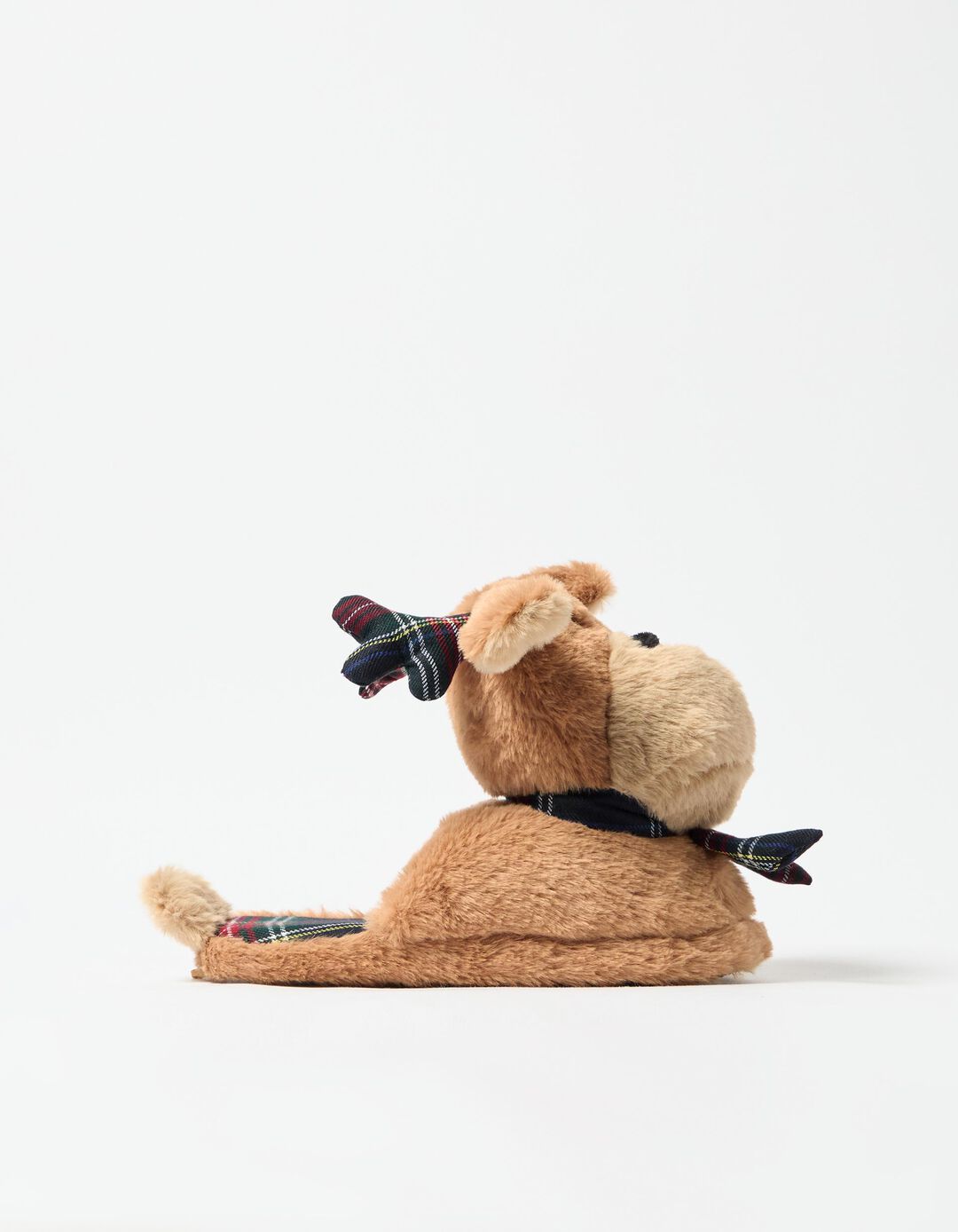 Chinelos de Quarto de Natal, Mulher, Bege