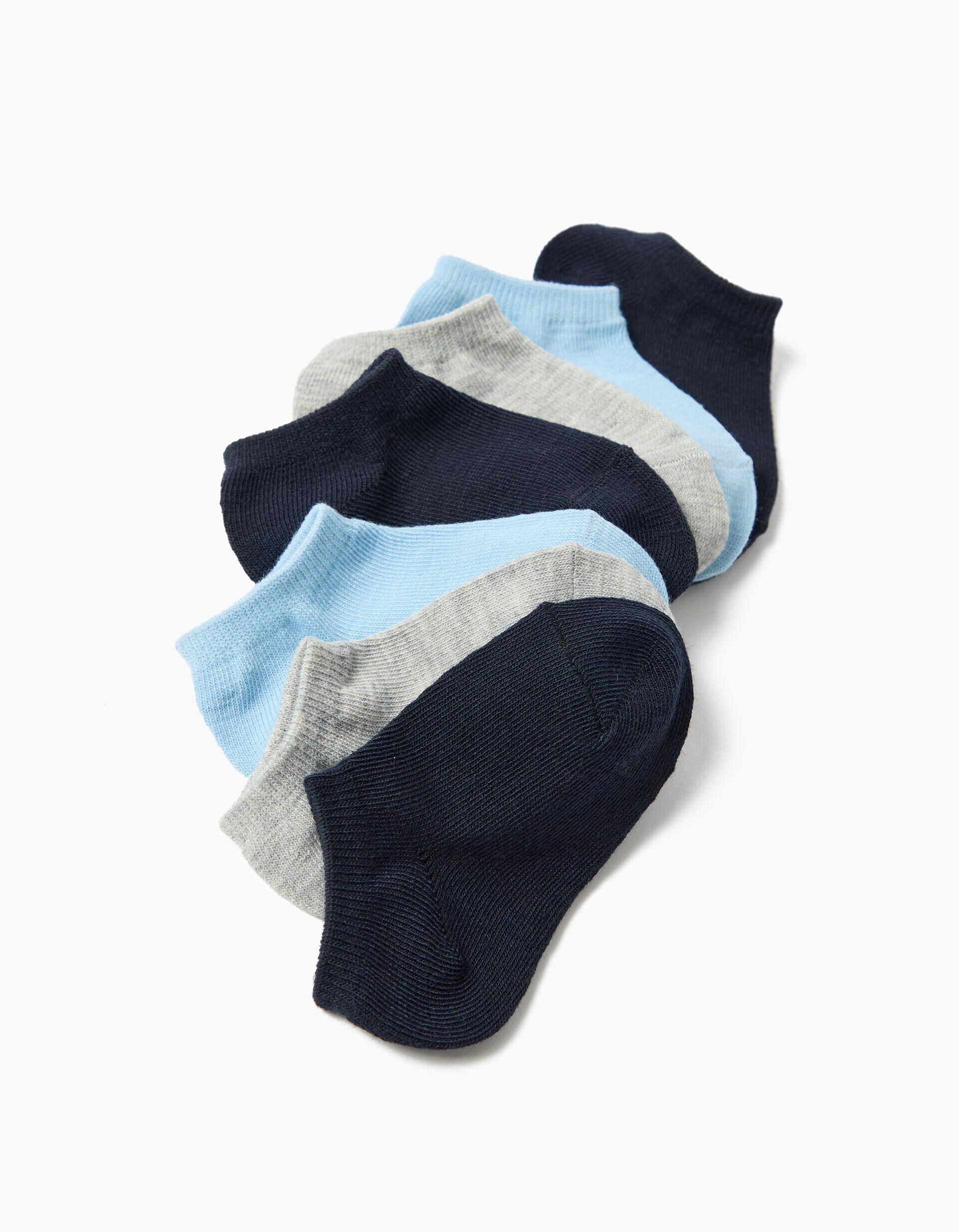 Comprar Online Pack 7 Pares de Meias Tornozelo, Menino, Multicor